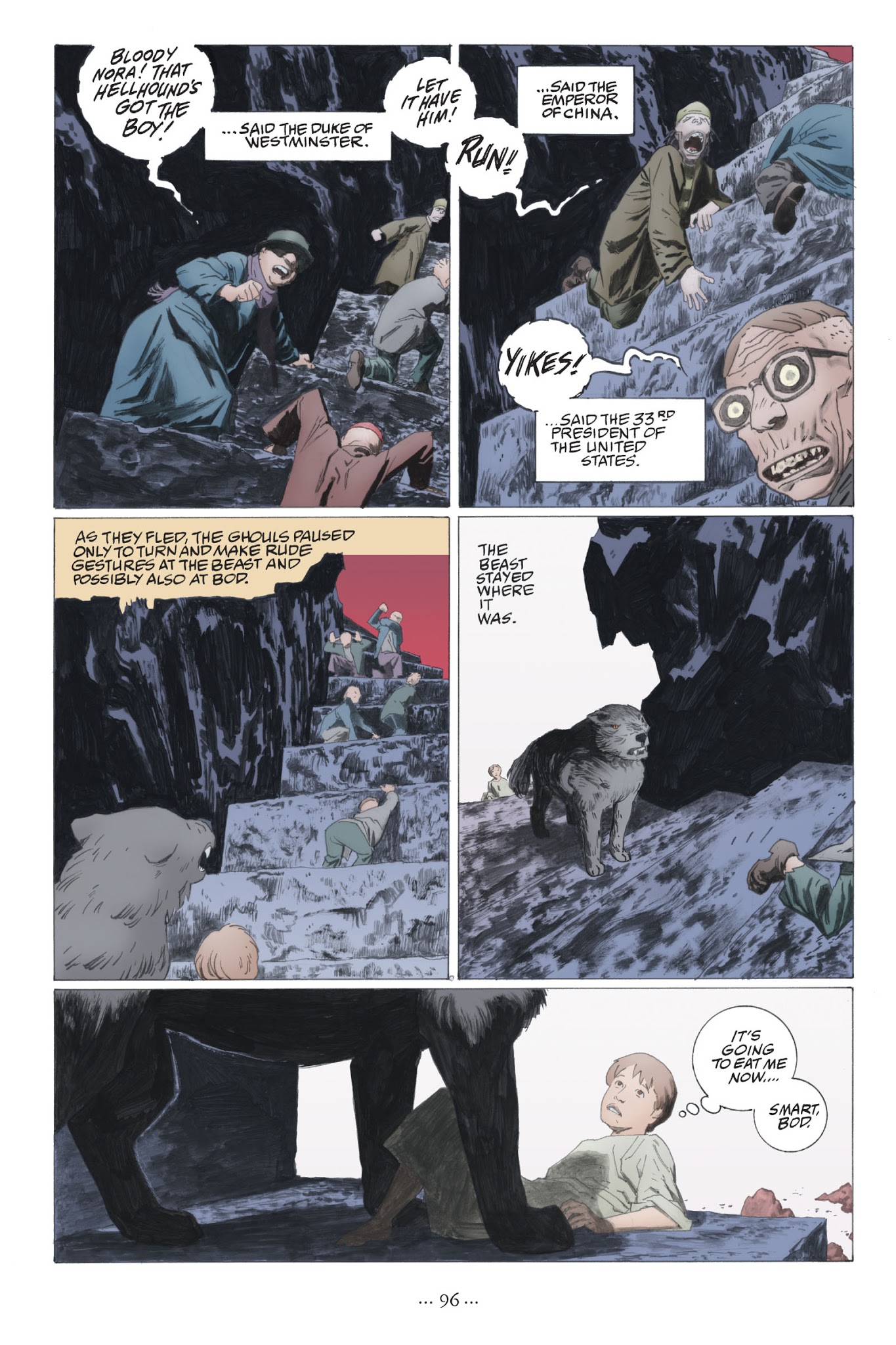 Read online The Graveyard Book: Graphic Novel comic -  Issue # TPB 1 - 101