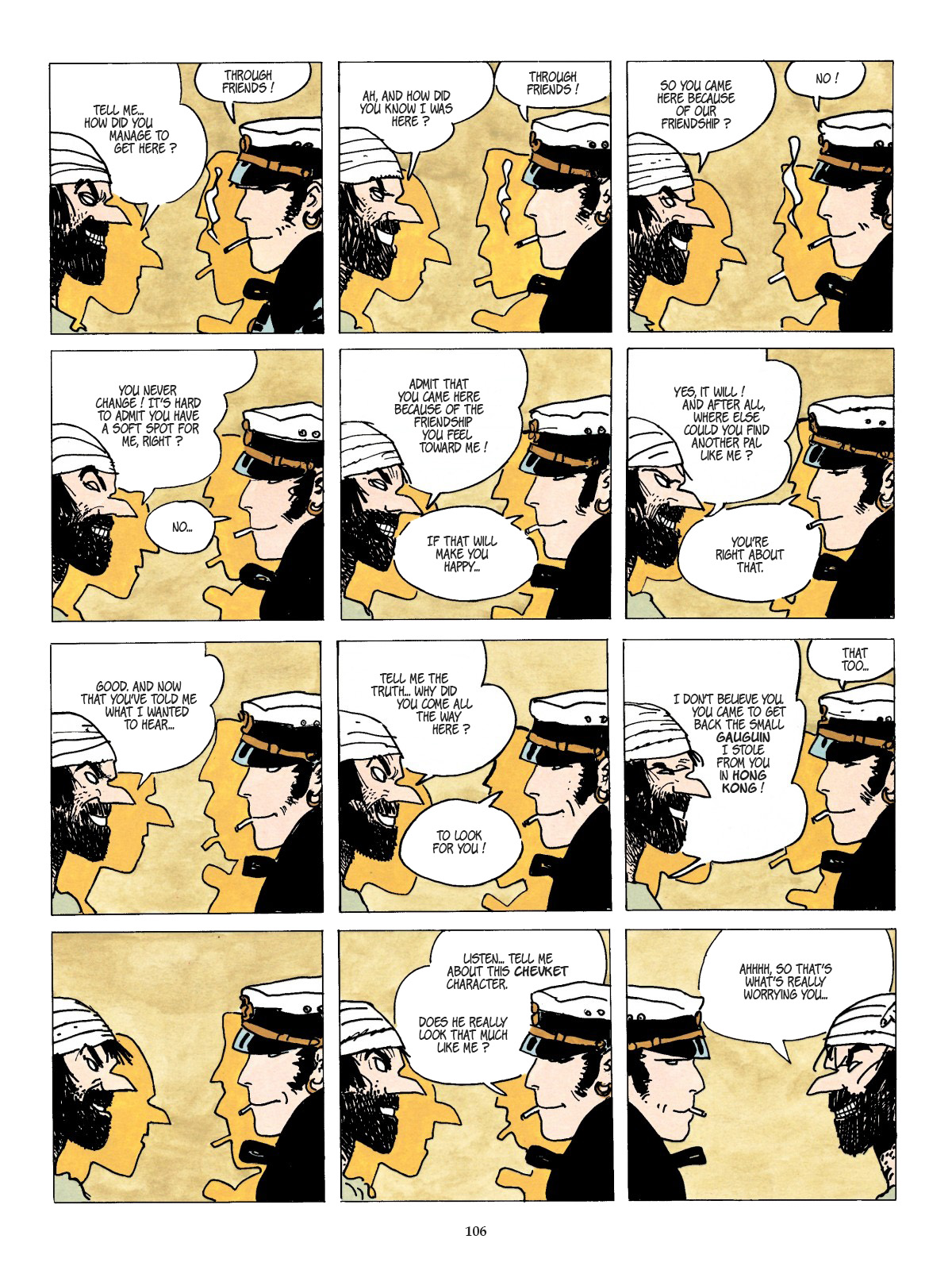 Read online Corto Maltese comic -  Issue # TPB 11 - 109