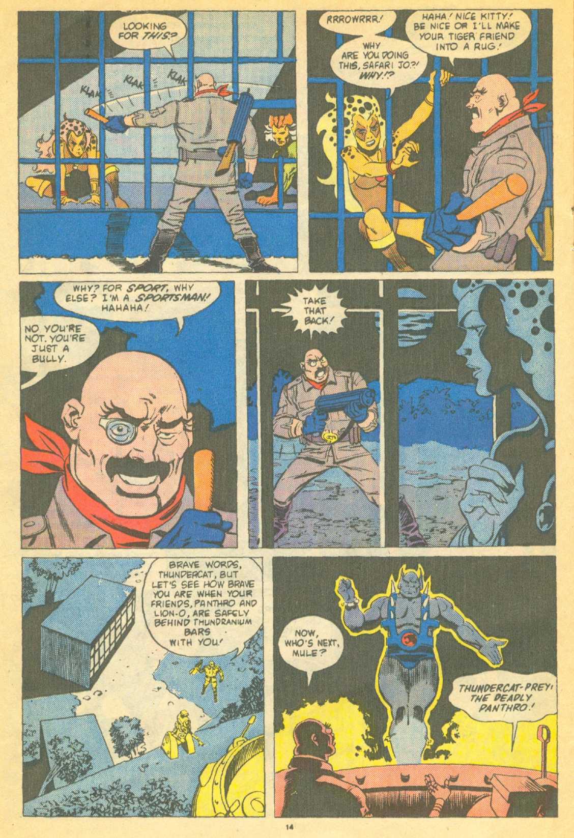 Read online ThunderCats (1985) comic -  Issue #14 - 15