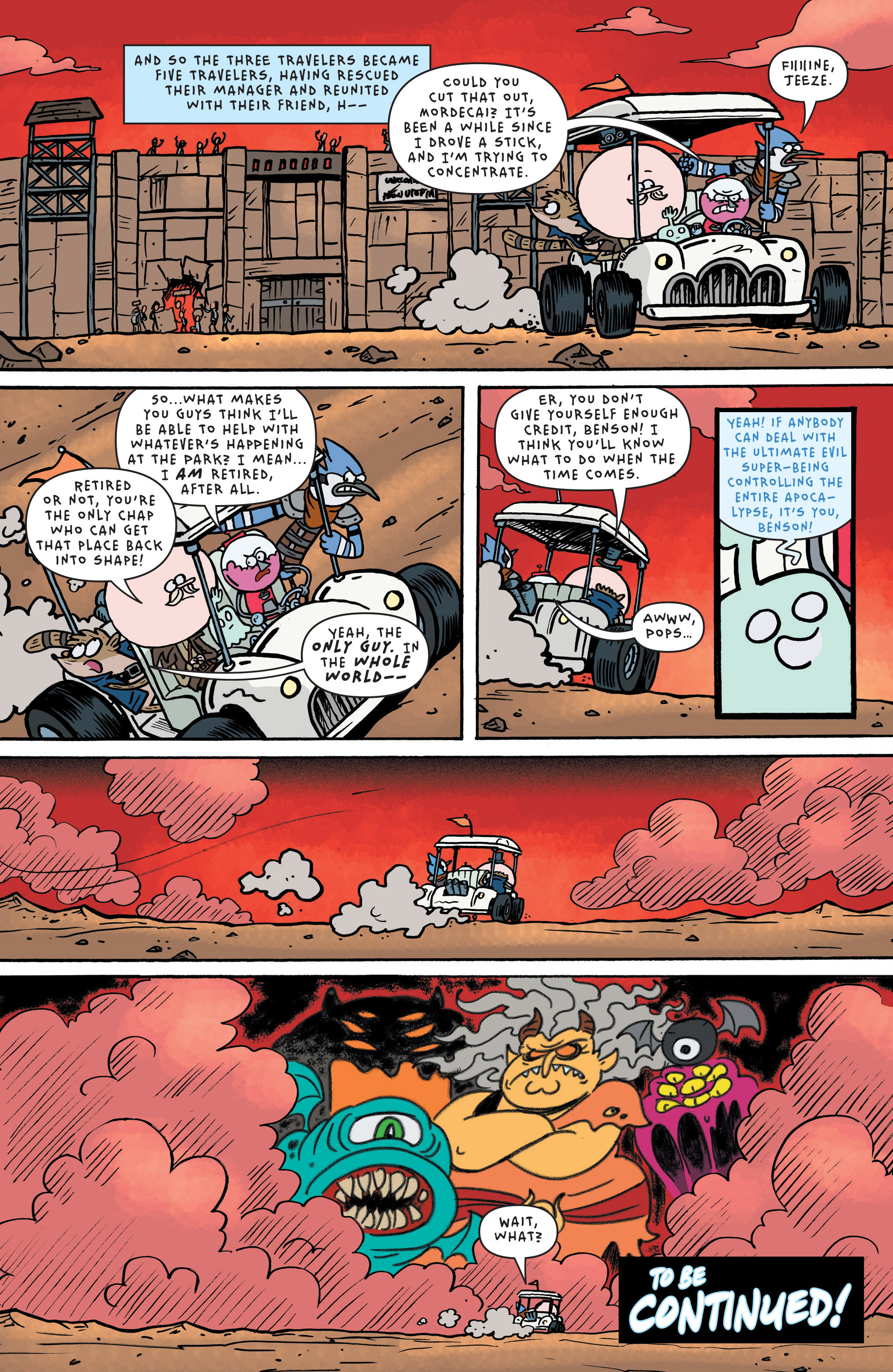 Read online Regular Show comic -  Issue #39 - 18