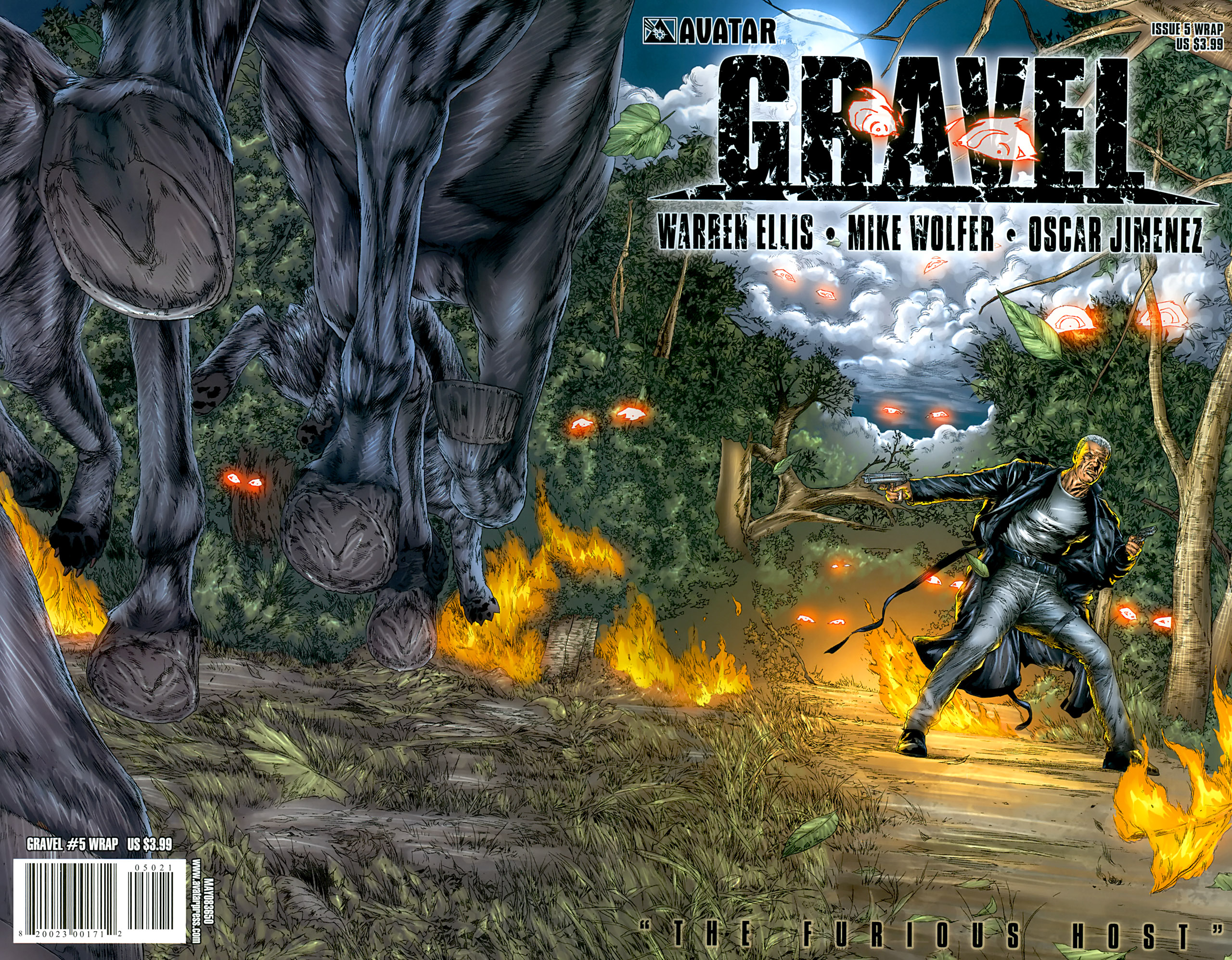 Read online Gravel comic -  Issue #5 - 1