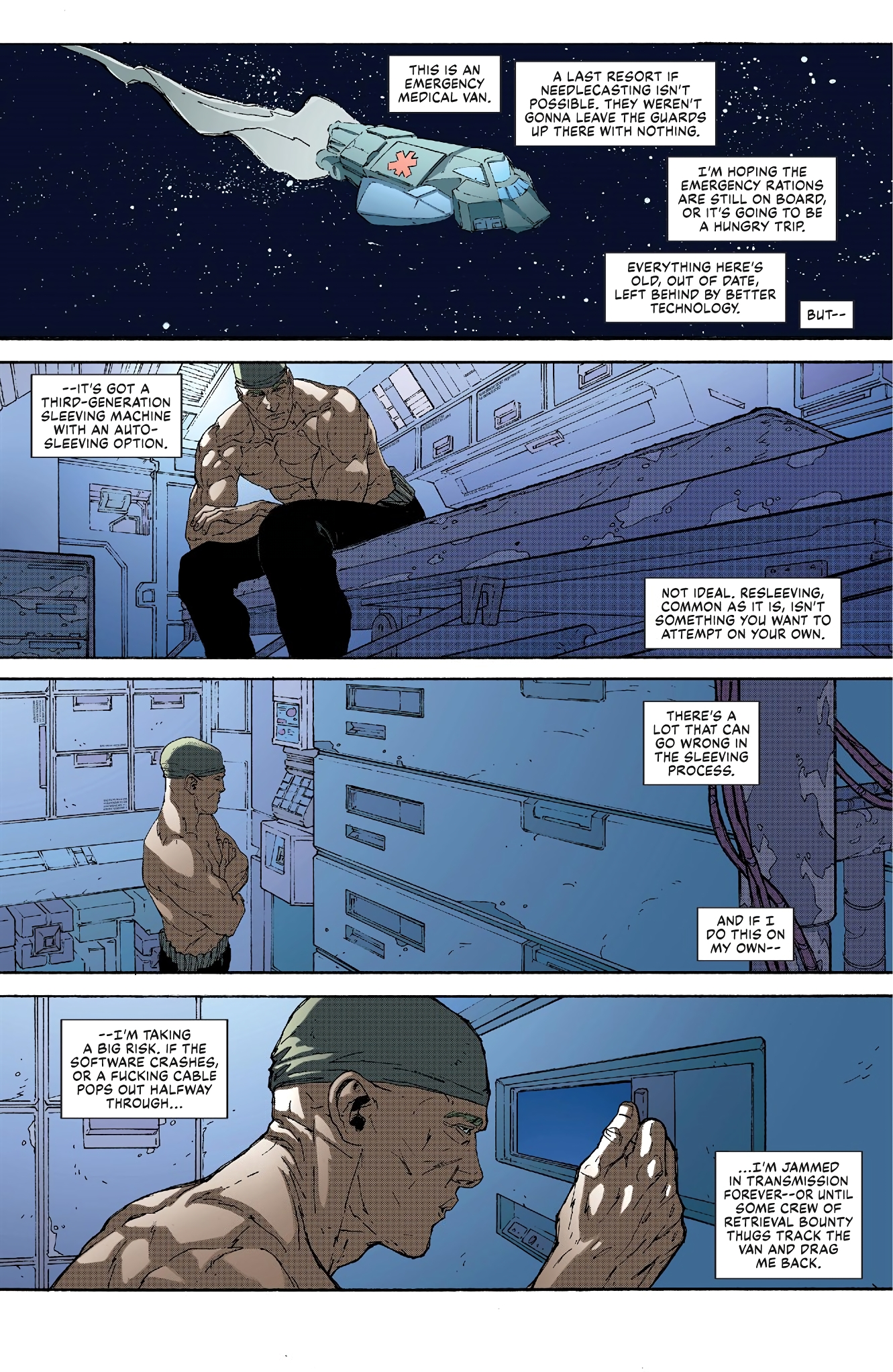 Read online Altered Carbon: One Life One Death comic -  Issue # TPB - 53