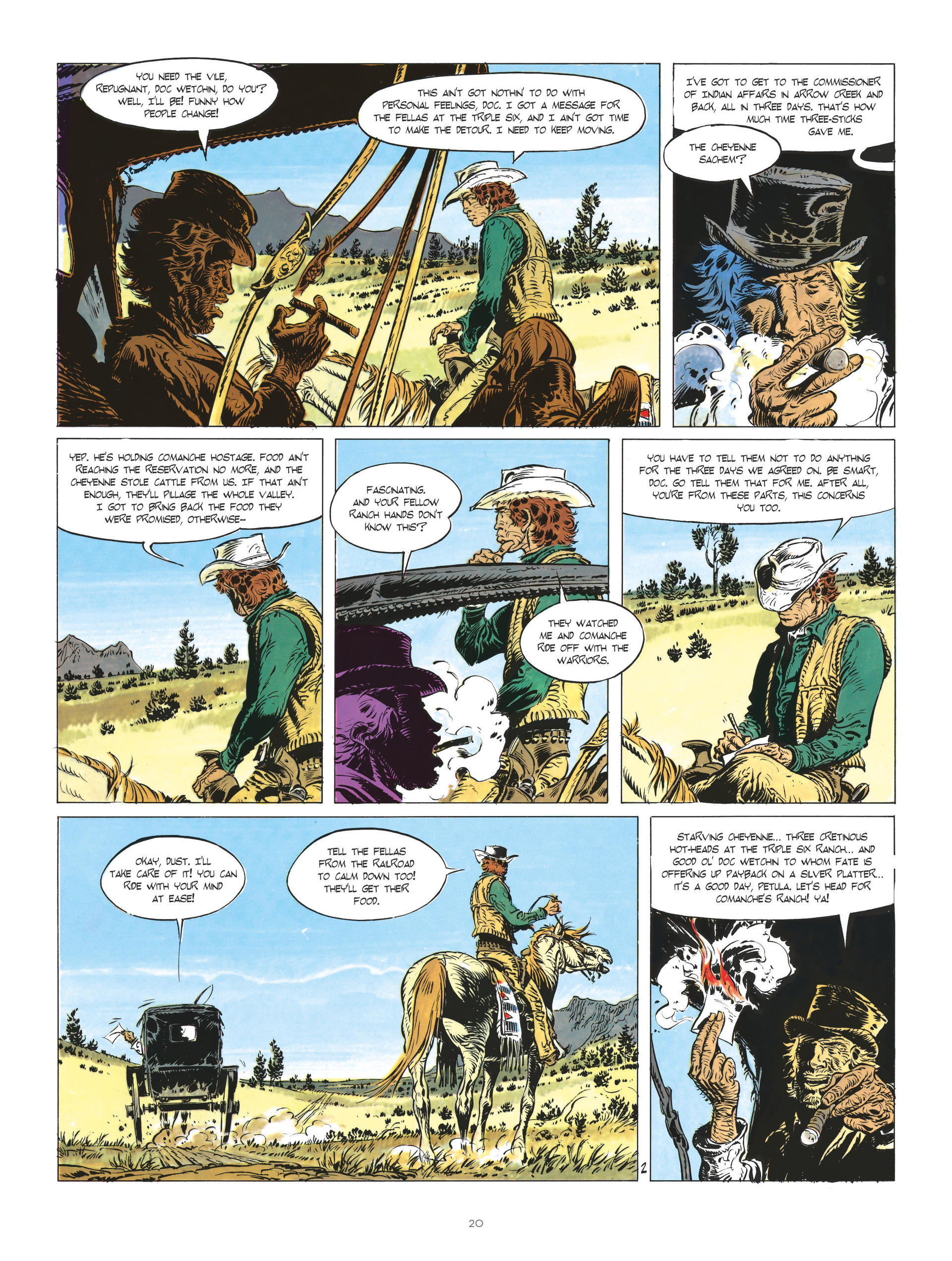 Read online Comanche comic -  Issue #2 - 20