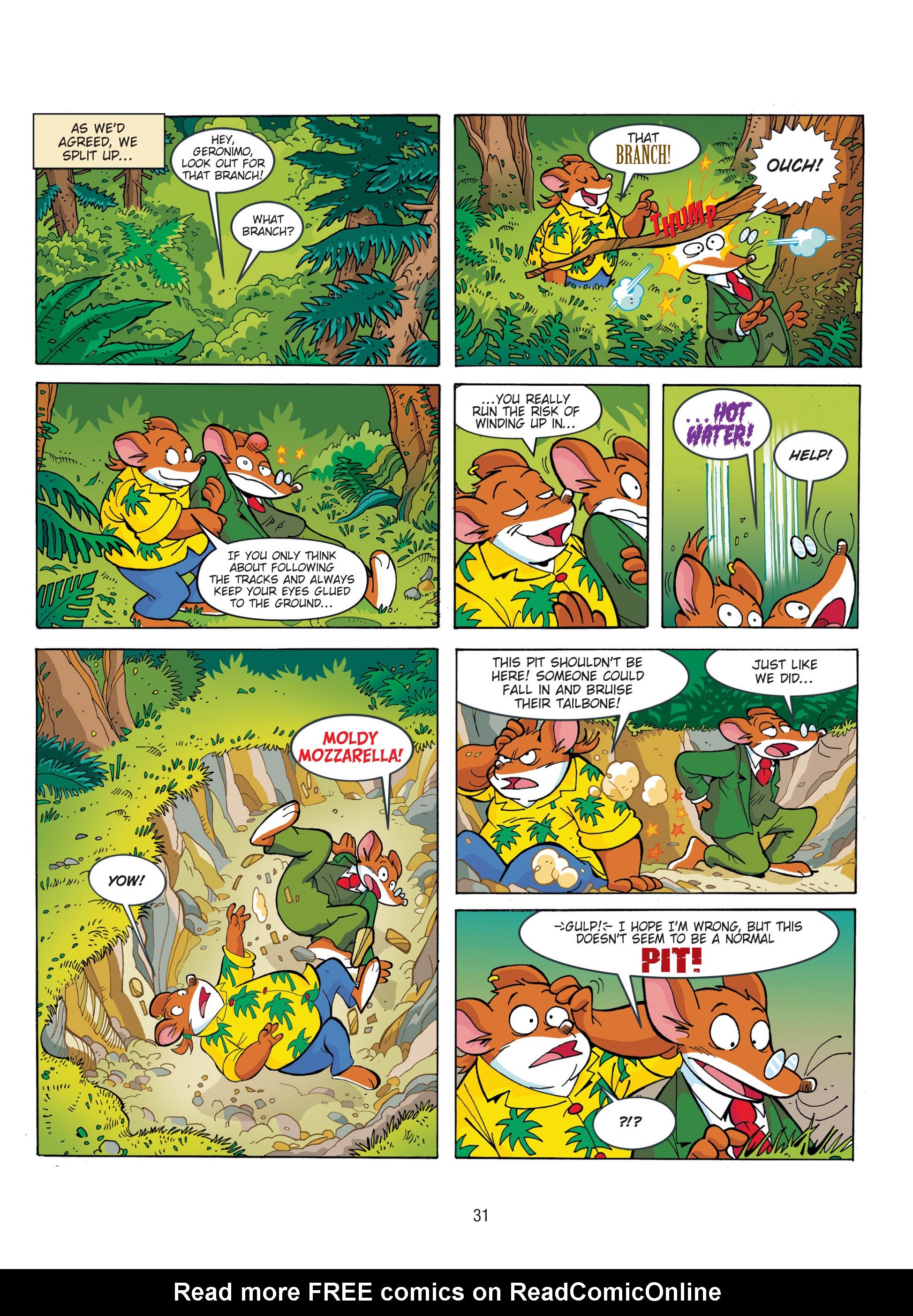 Read online Geronimo Stilton comic -  Issue # TPB 7 - 31