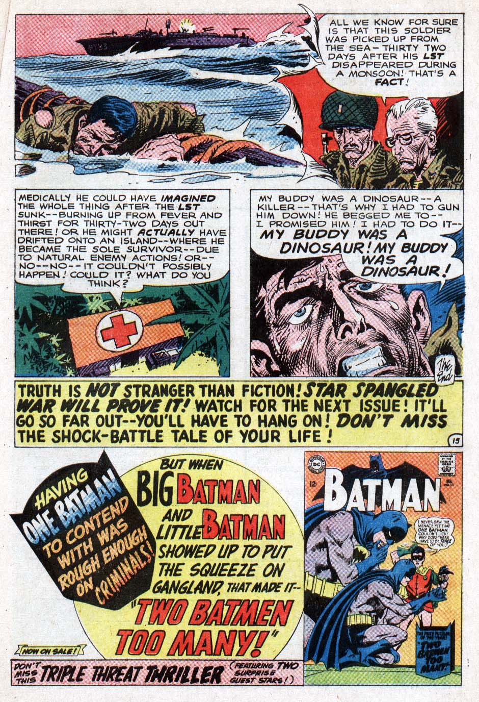 Read online Star Spangled War Stories (1952) comic -  Issue #124 - 17