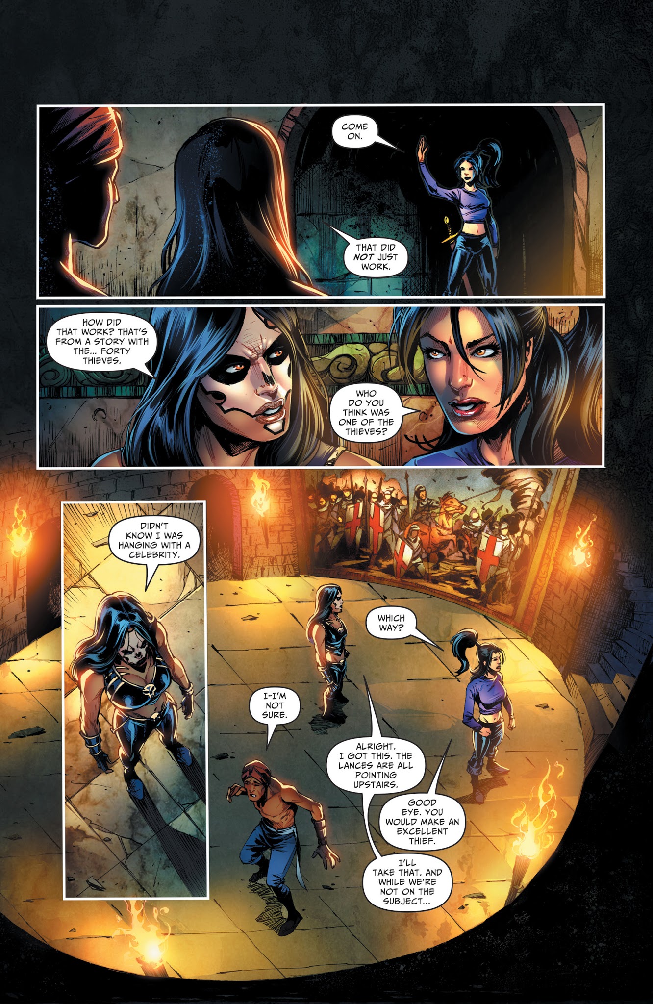 Read online Grimm Fairy Tales: Dance of the Dead comic -  Issue #4 - 6