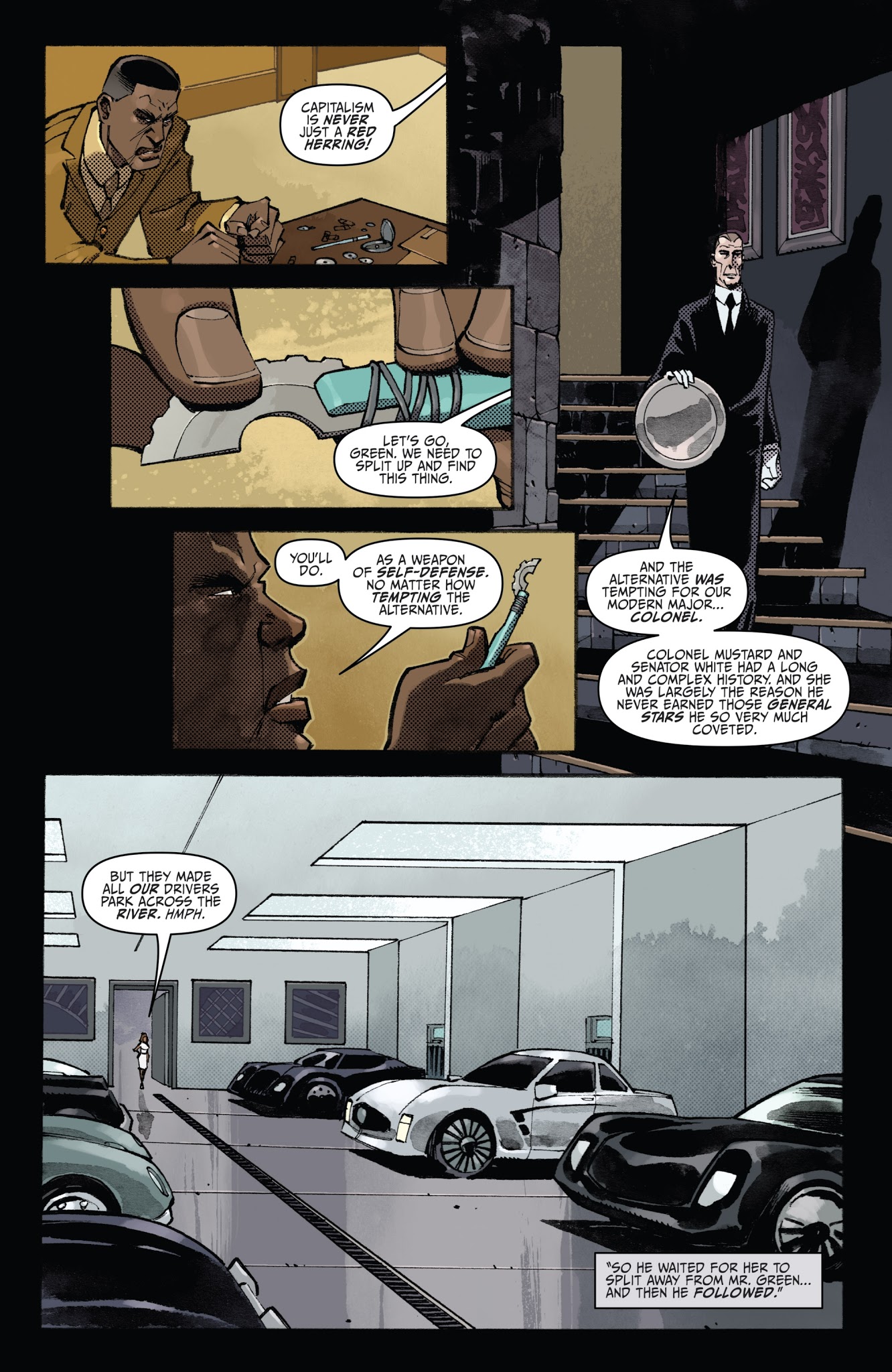 Read online Clue comic -  Issue #4 - 12