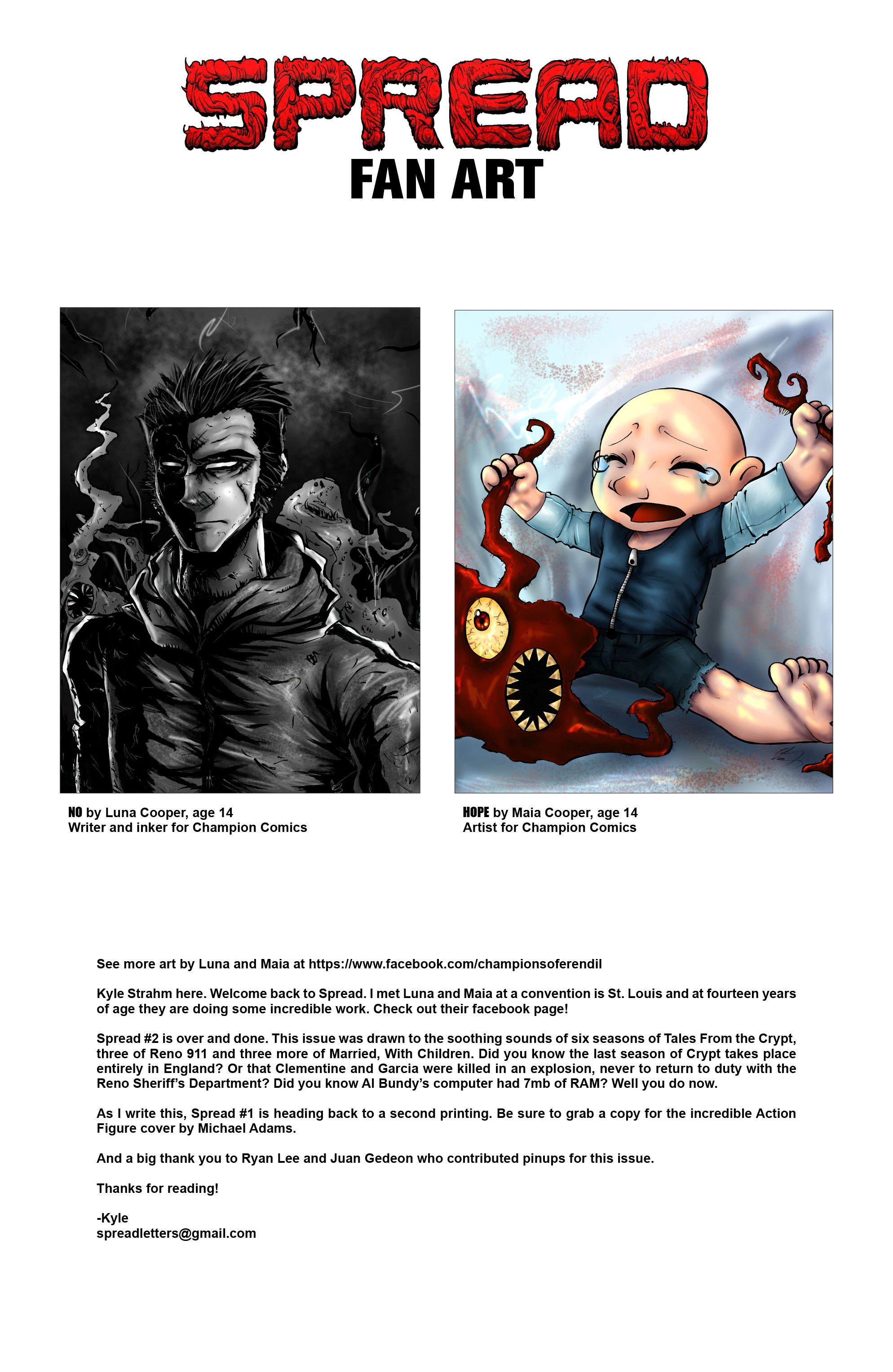Read online Spread comic -  Issue #2 - 26