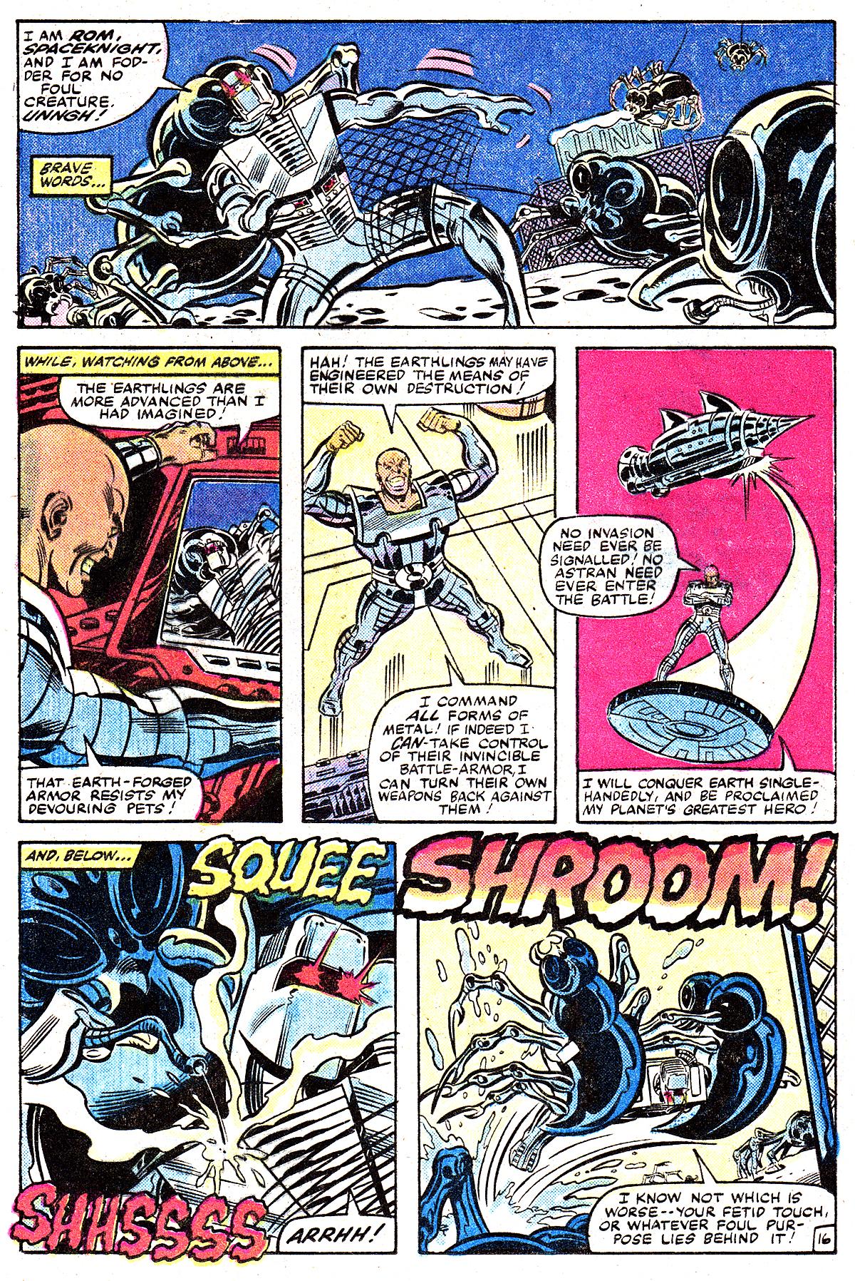Read online ROM (1979) comic -  Issue #30 - 17