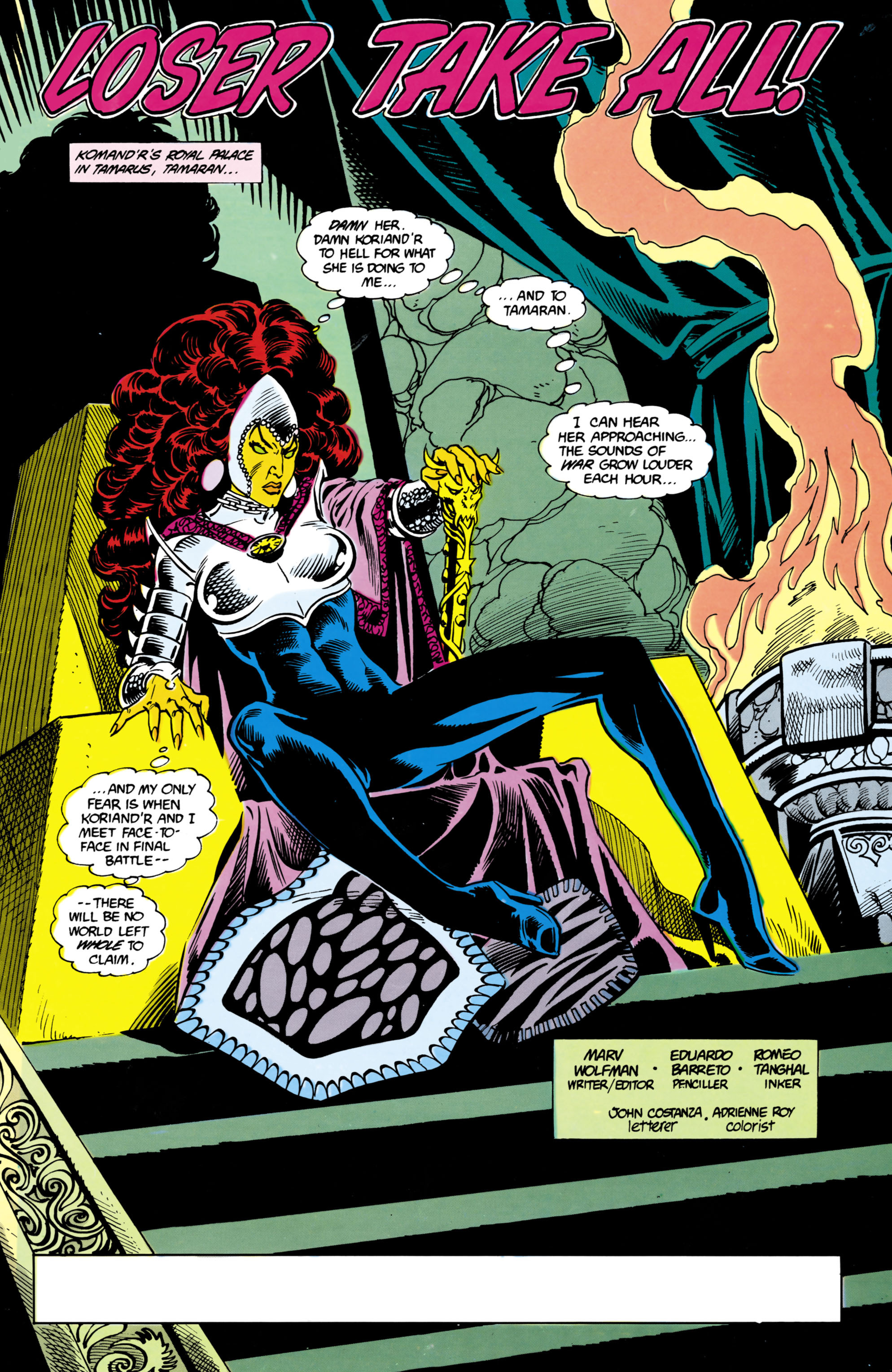 Read online The New Teen Titans (1984) comic -  Issue #23 - 2