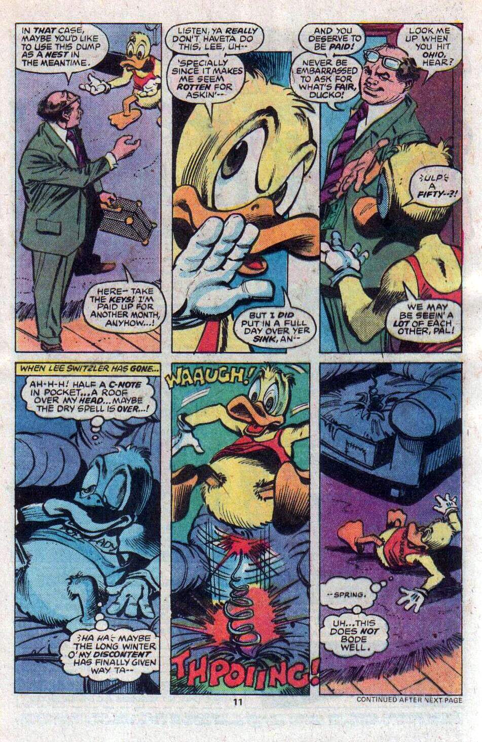 Read online Howard the Duck (1976) comic -  Issue #21 - 8