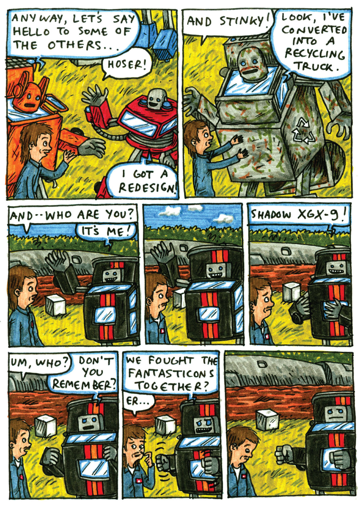 Read online Incredible Change-Bots comic -  Issue # TPB 2 - 98