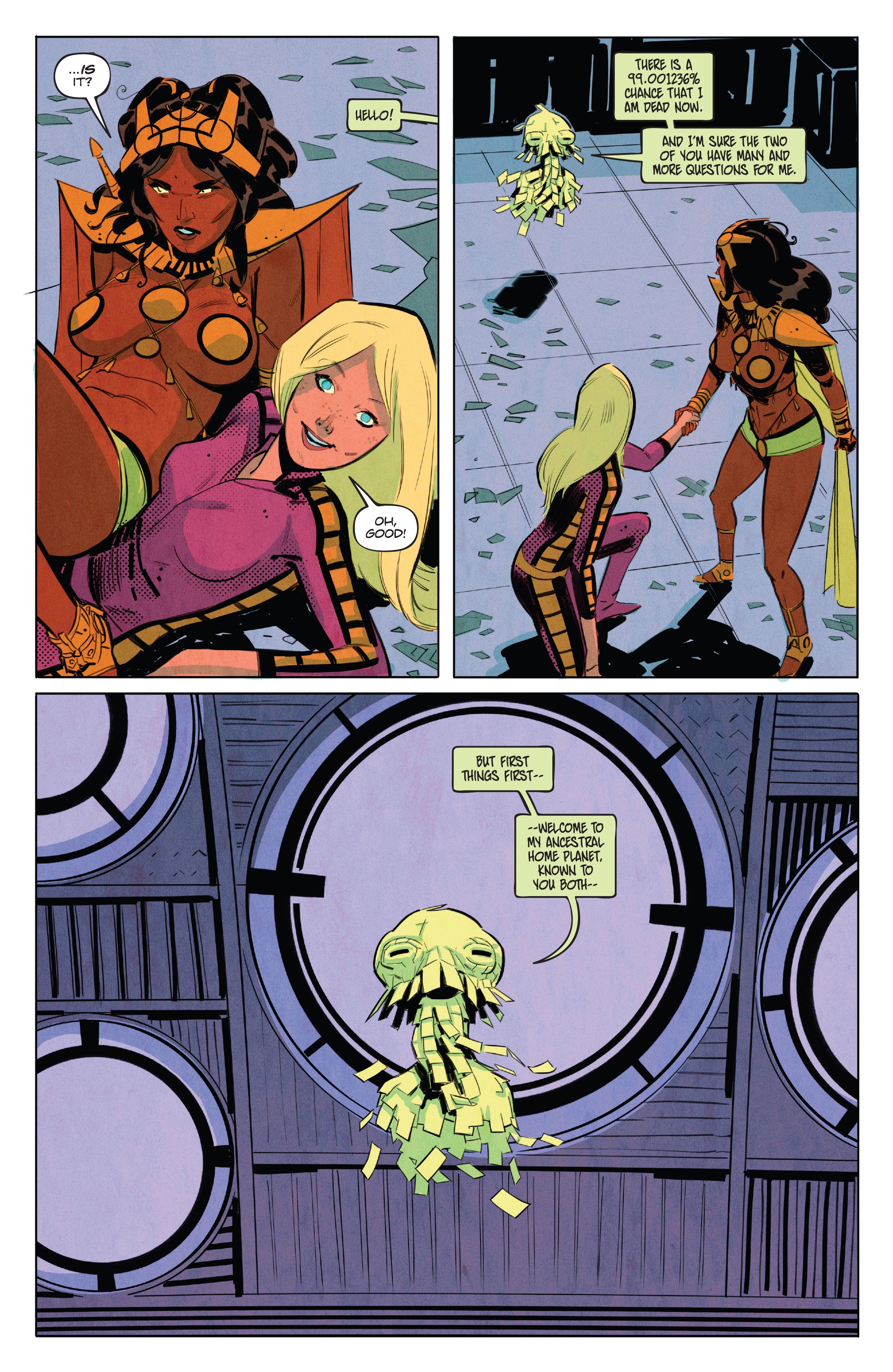 Read online Barbarella/Dejah Thoris comic -  Issue #3 - 24