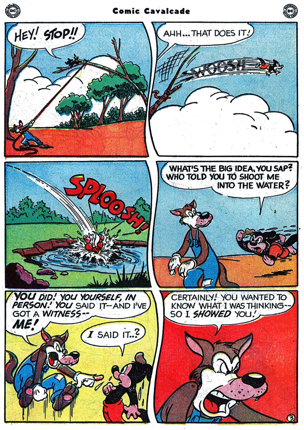 Read online Comic Cavalcade comic -  Issue #38 - 48