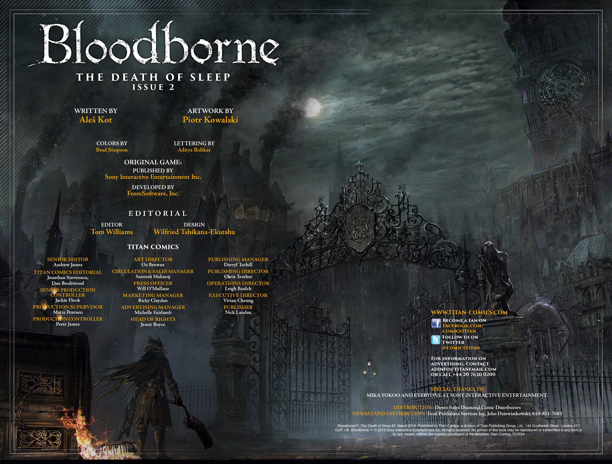Read online Bloodborne comic -  Issue #2 - 2