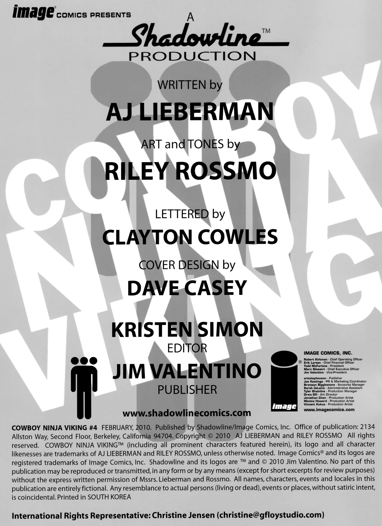 Read online Cowboy Ninja Viking comic -  Issue #4 - 2