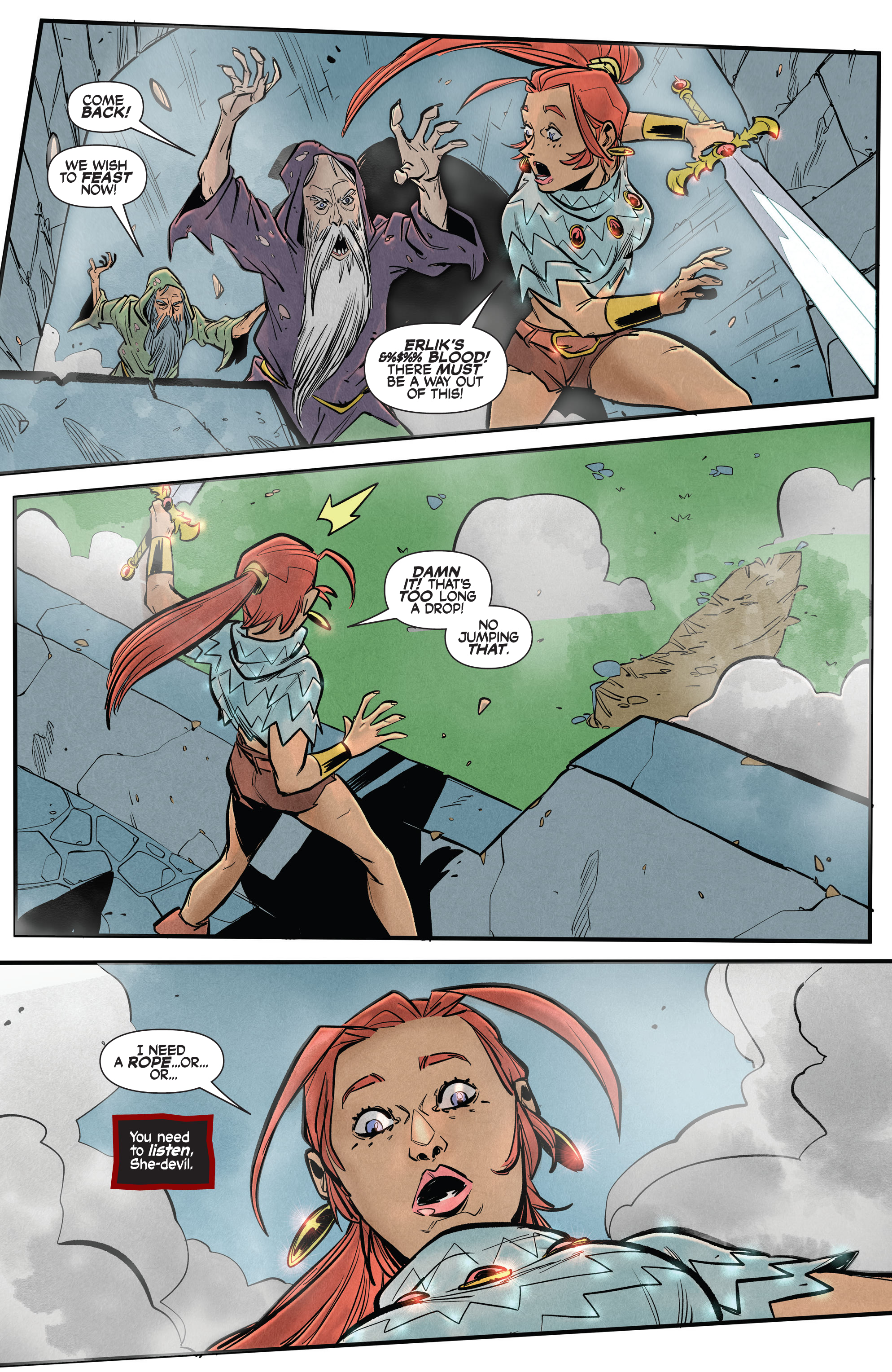 Read online Immortal Red Sonja comic -  Issue #7 - 10