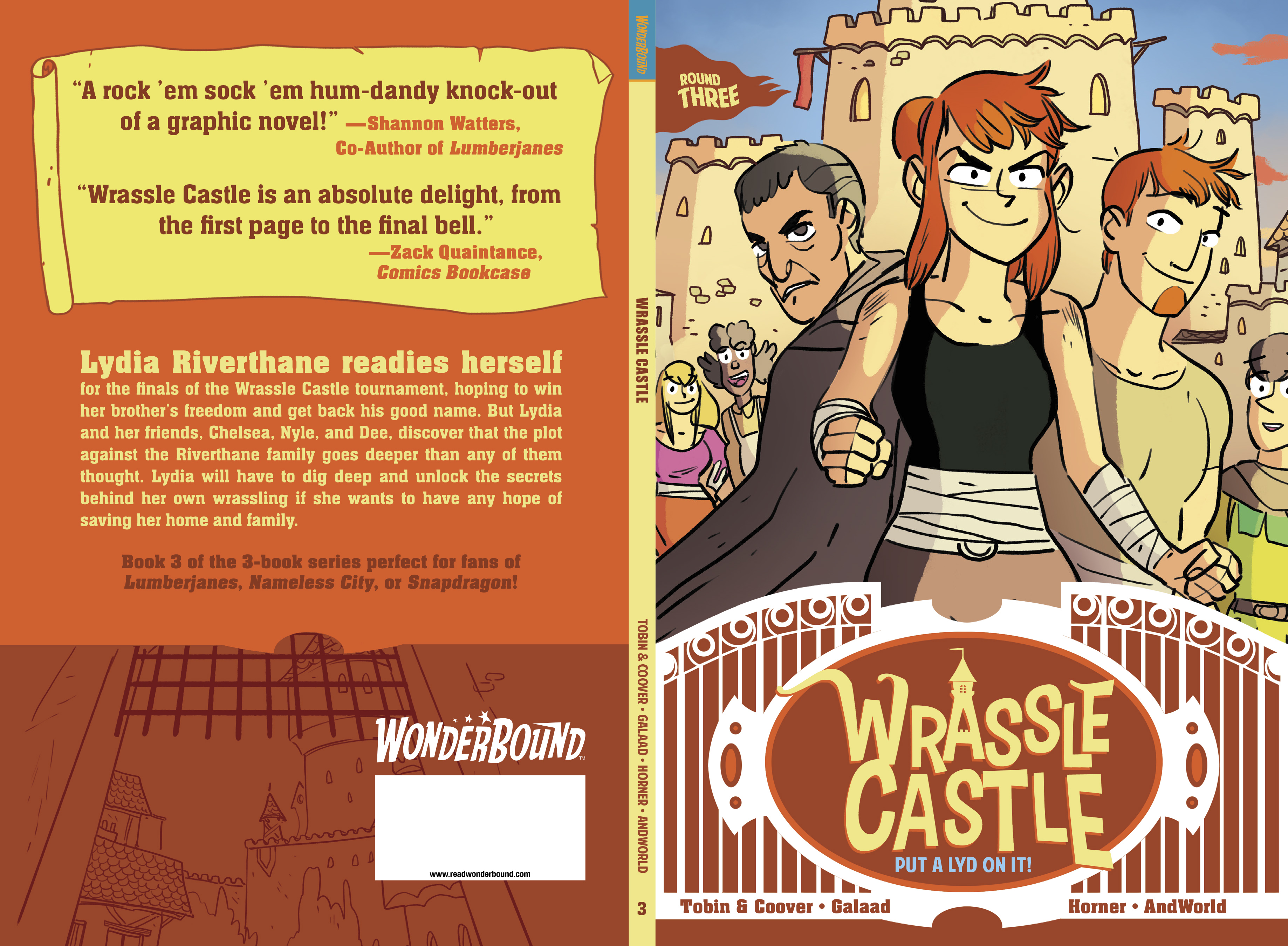 Read online Wrassle Castle comic -  Issue #3 - 1