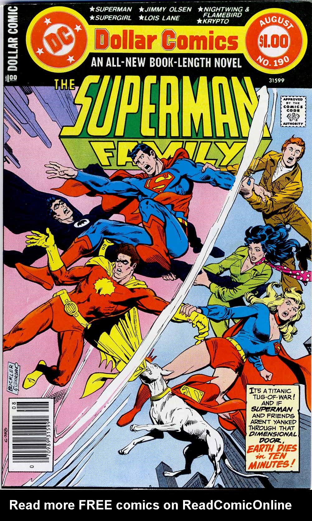 Read online The Superman Family comic -  Issue #190 - 1