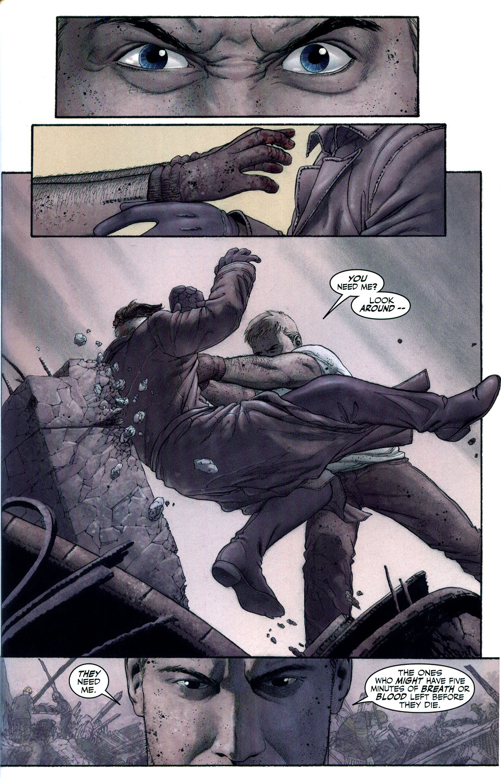 Read online Captain America: Red, White & Blue comic -  Issue # TPB - 164