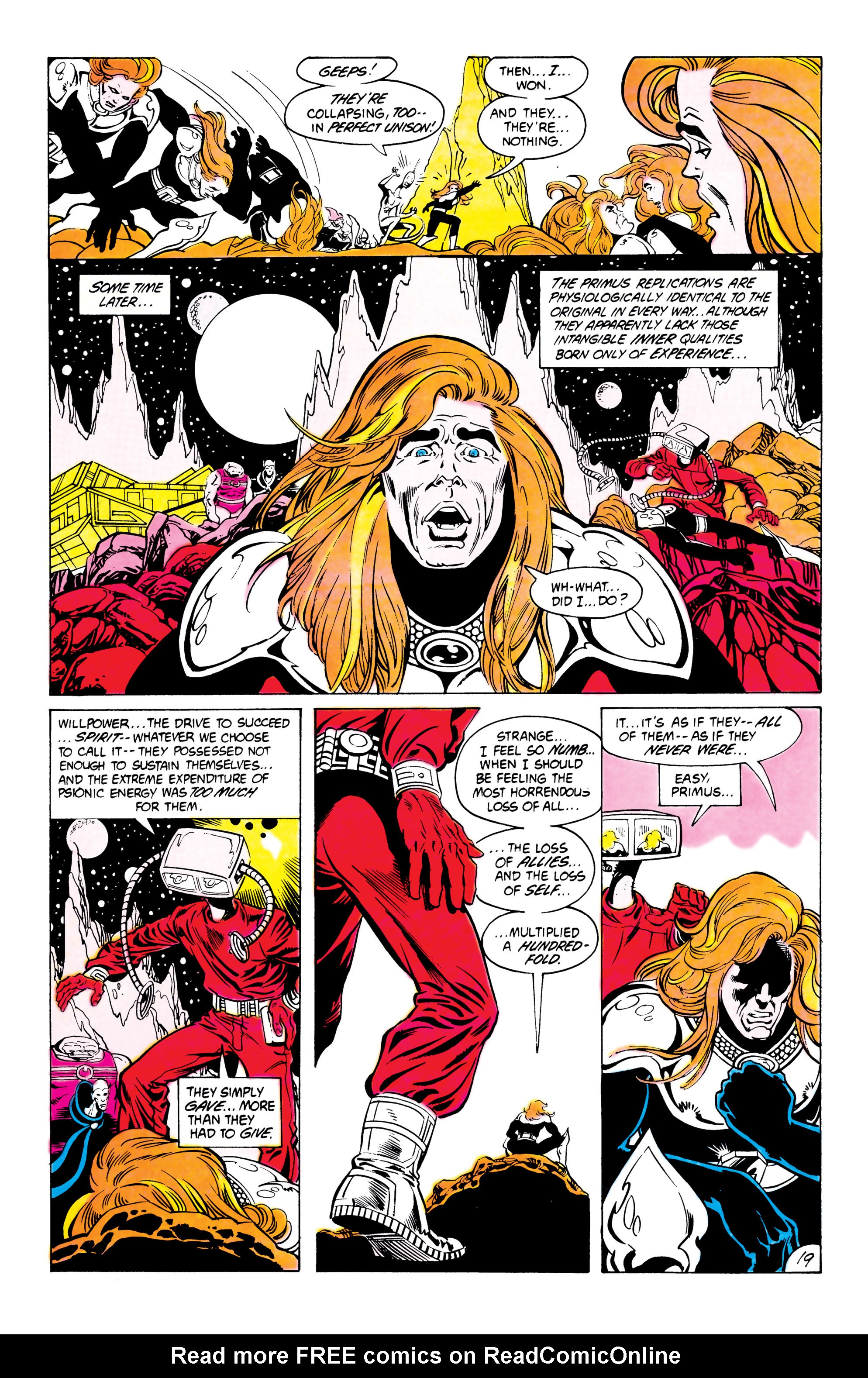 Read online The Omega Men (1983) comic -  Issue #18 - 19