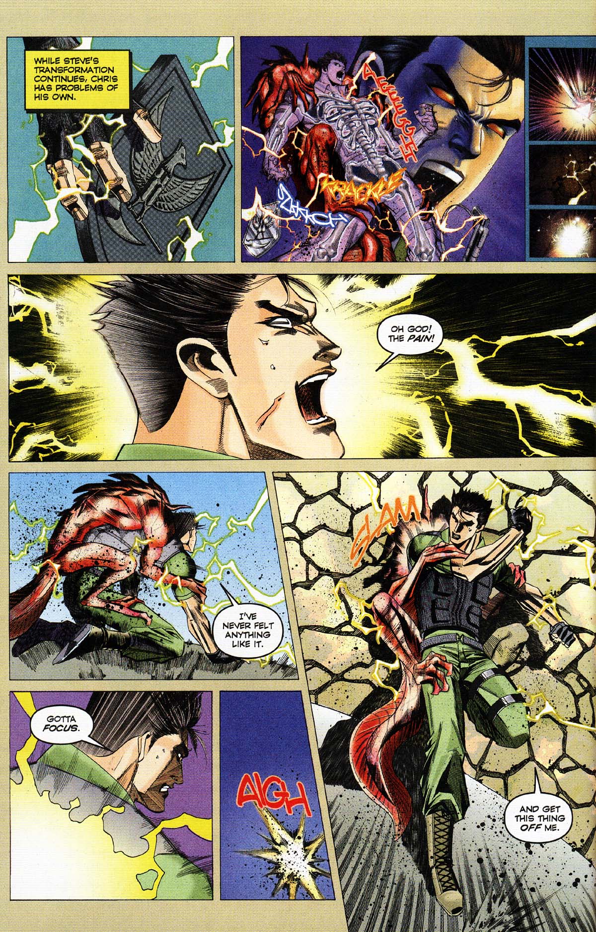 Read online Resident Evil Code: Veronica comic -  Issue #4 - 40