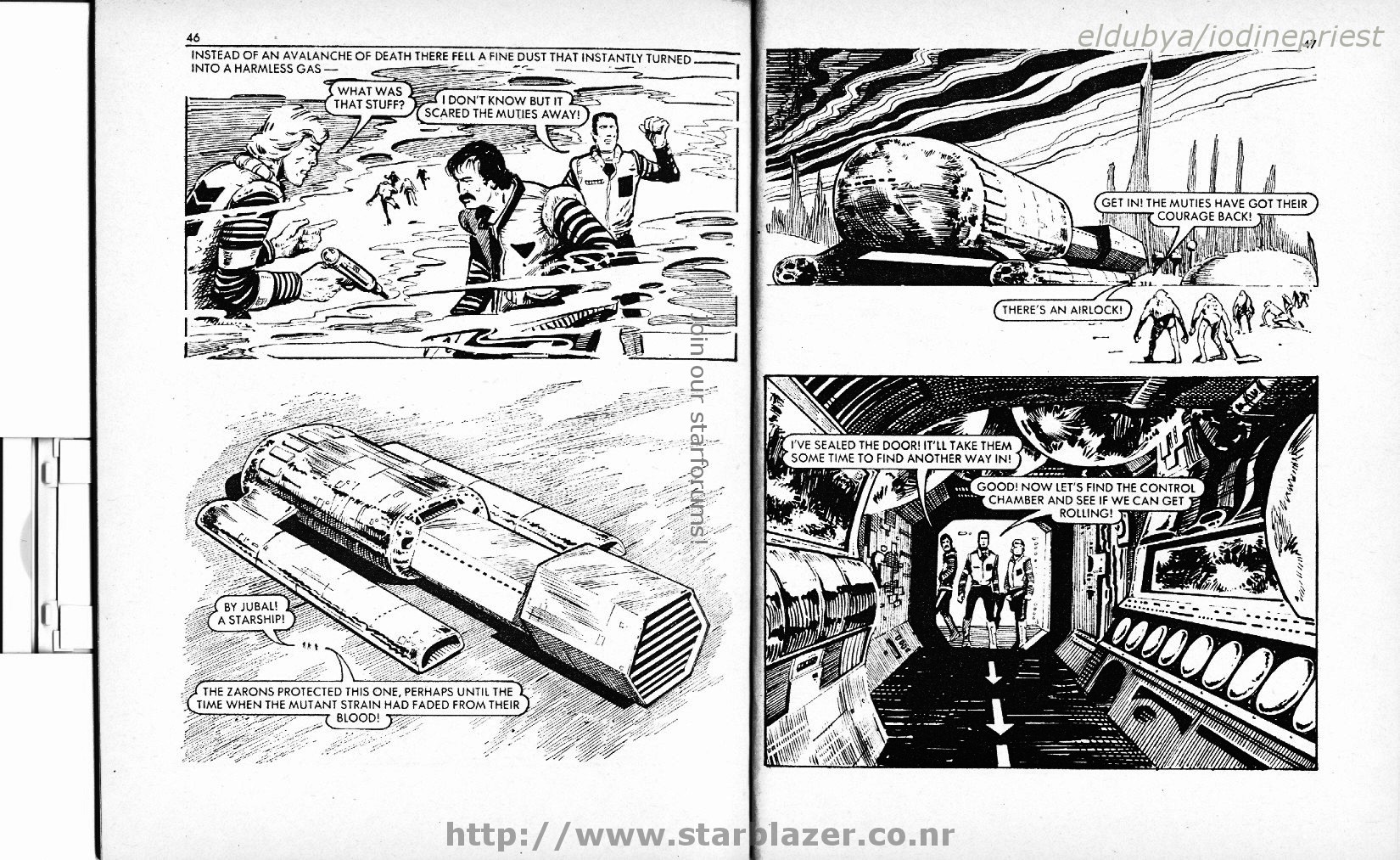 Read online Starblazer comic -  Issue #95 - 25