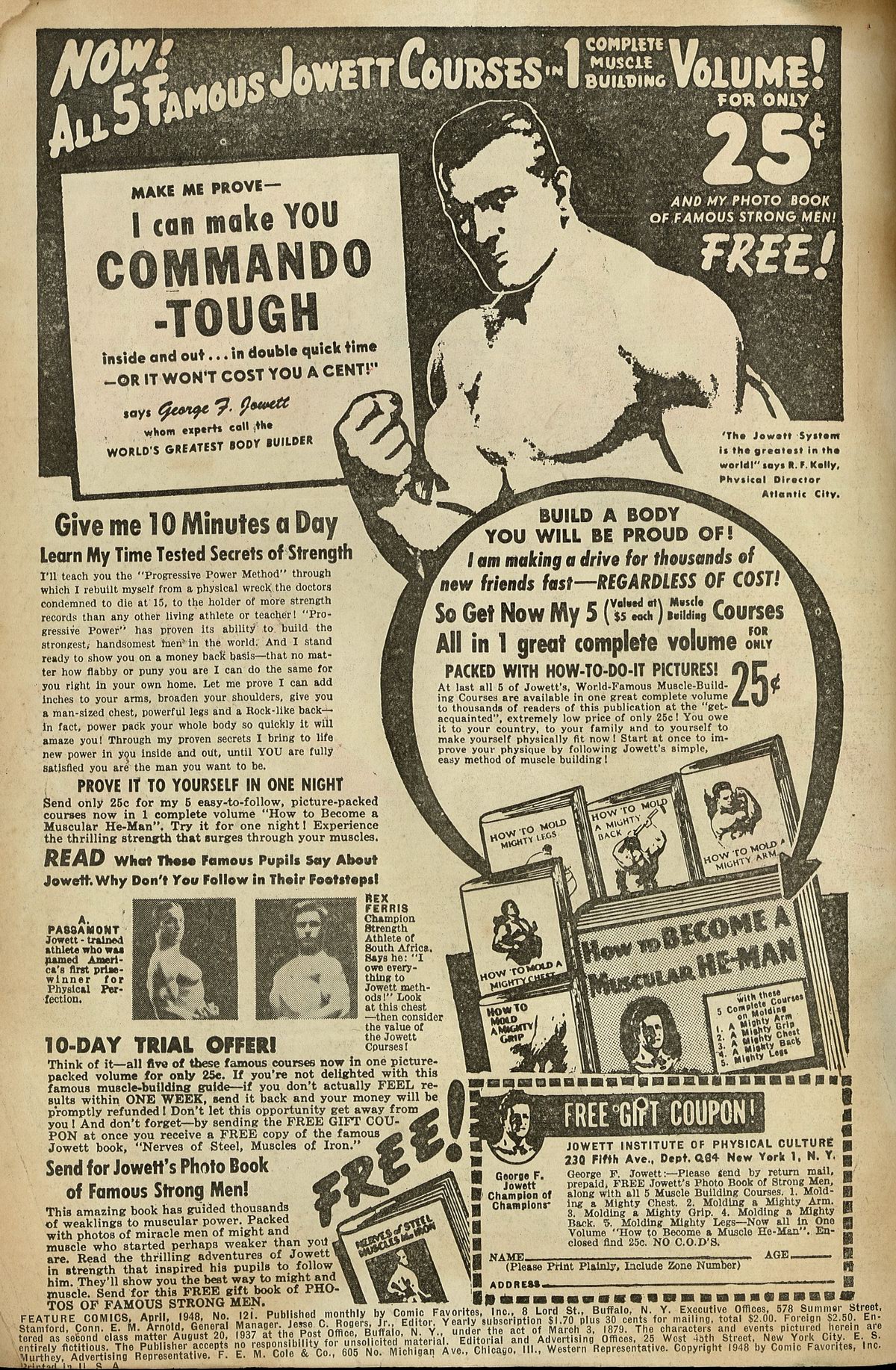 Read online Feature Comics comic -  Issue #121 - 2