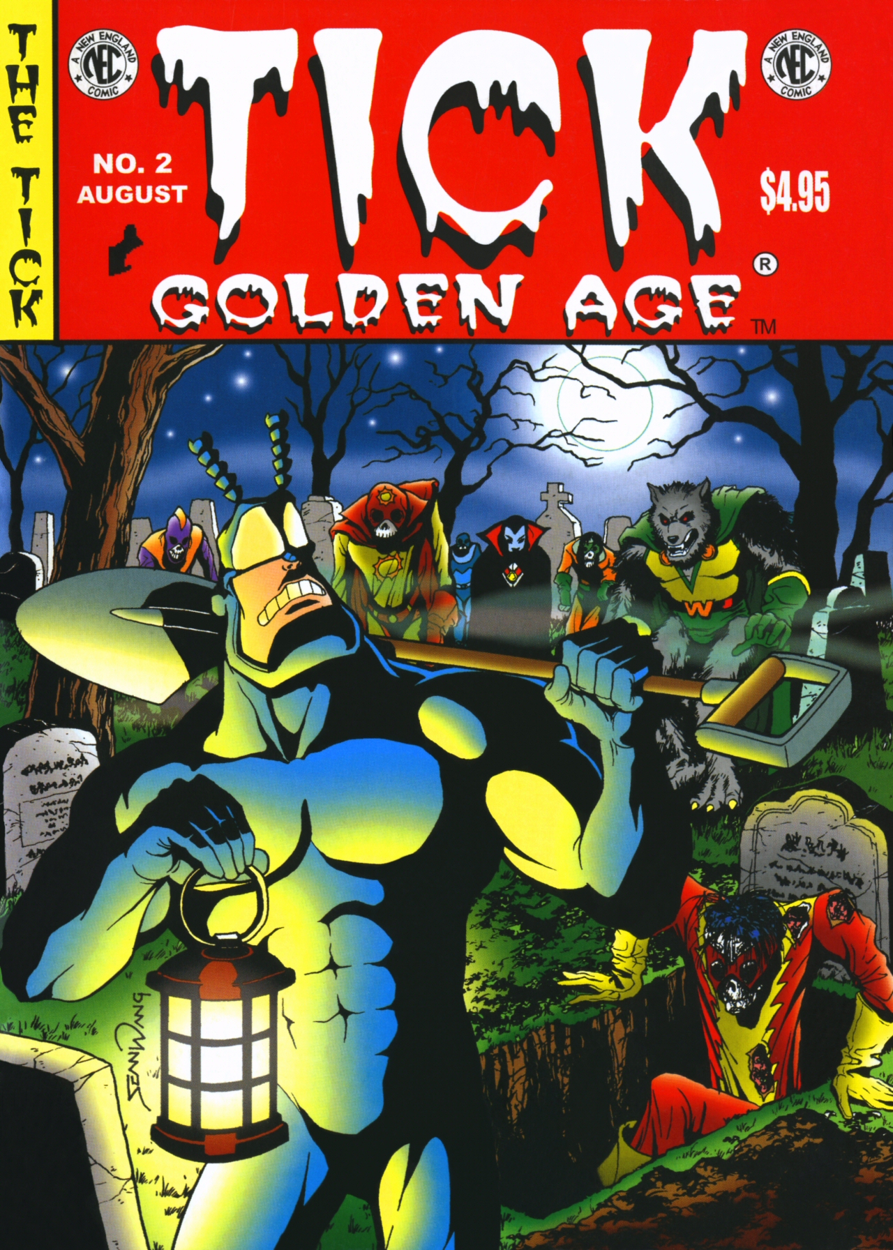 Read online The Tick's Golden Age Comic comic -  Issue #2 - 1