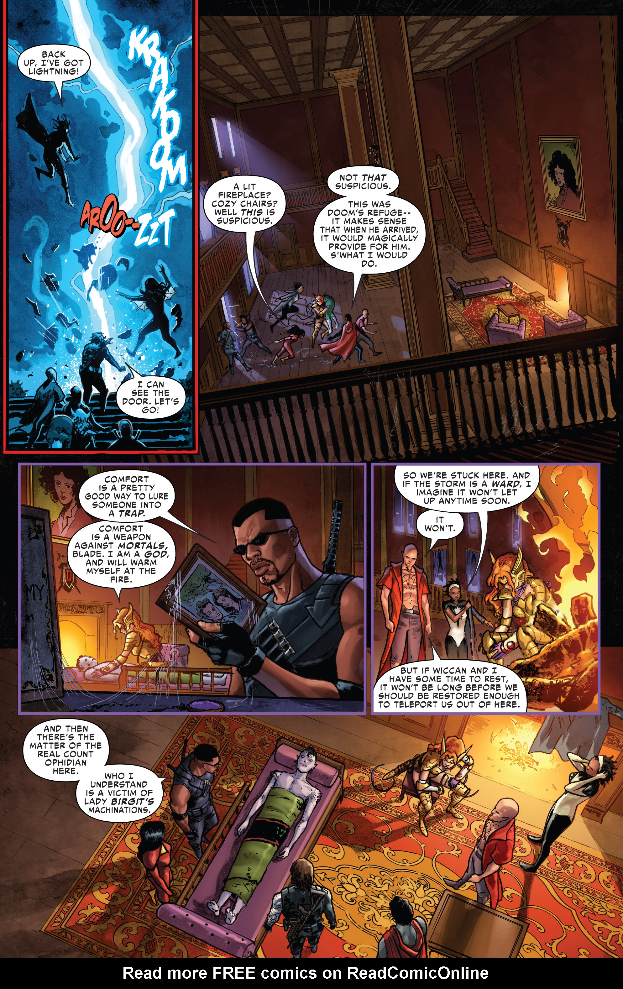 Read online Strikeforce comic -  Issue #4 - 5