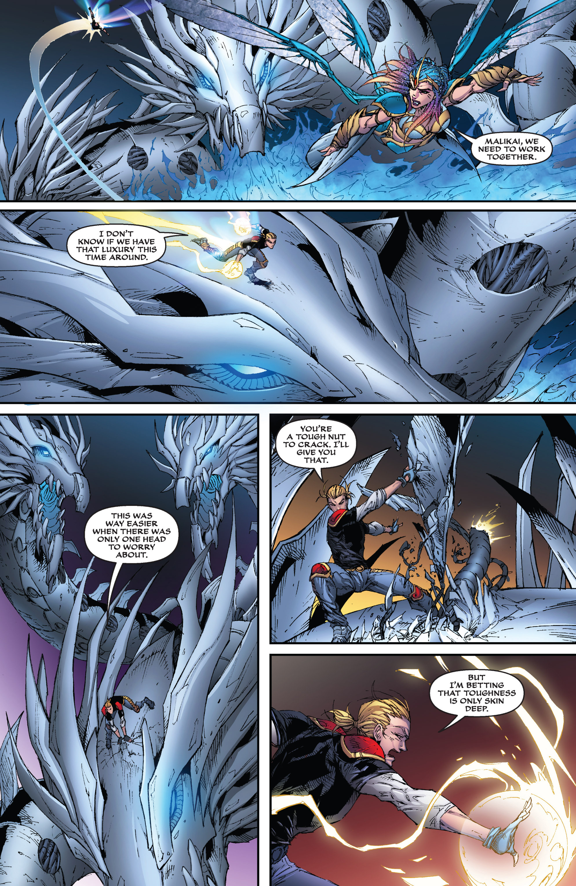 Read online Michael Turner's Soulfire (2013) comic -  Issue #8 - 10