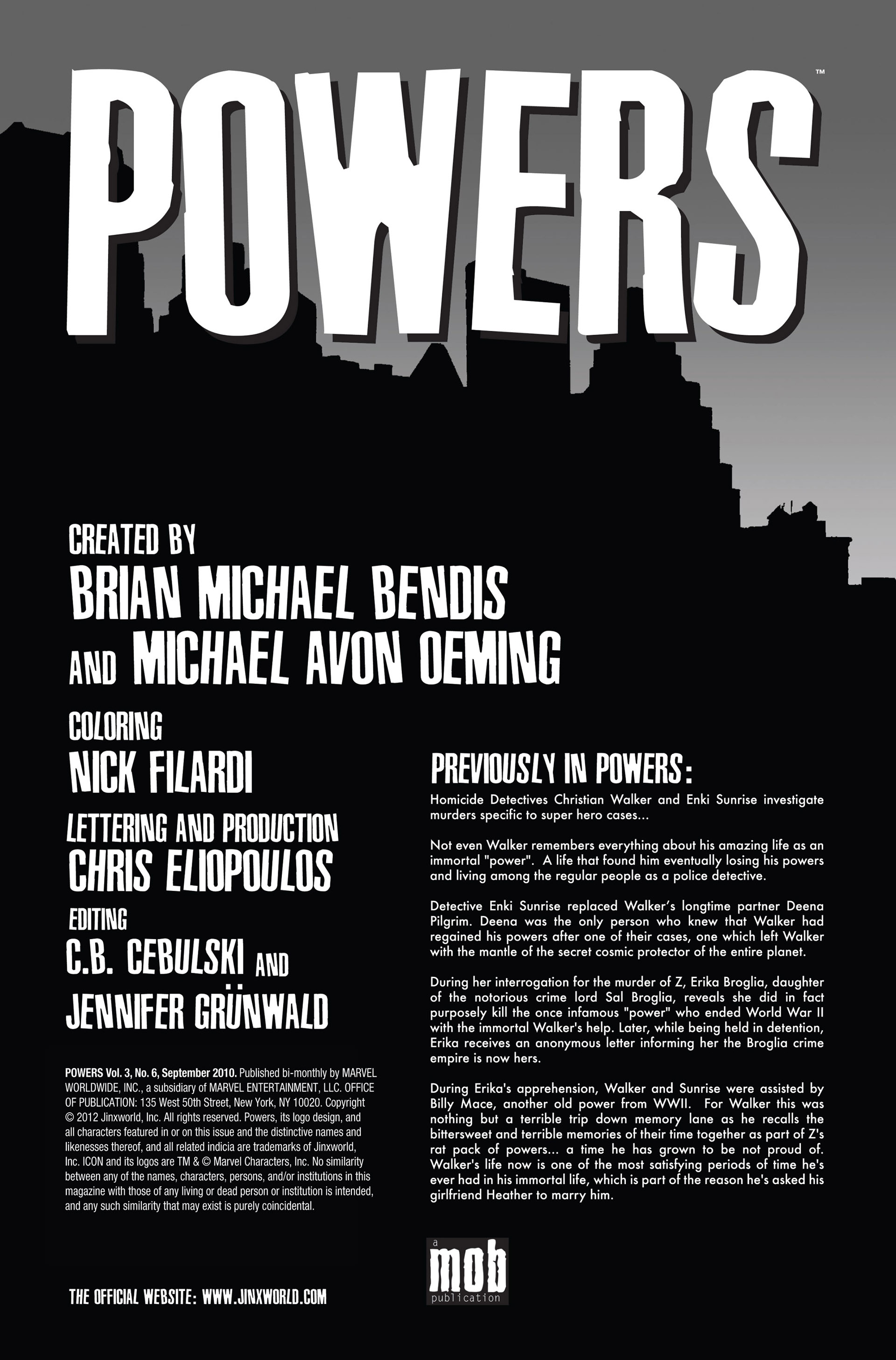 Read online Powers (2009) comic -  Issue #6 - 2