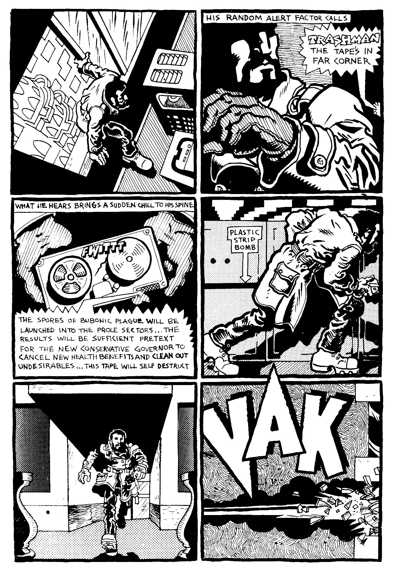 Read online Trashman Lives! comic -  Issue # TPB - 59