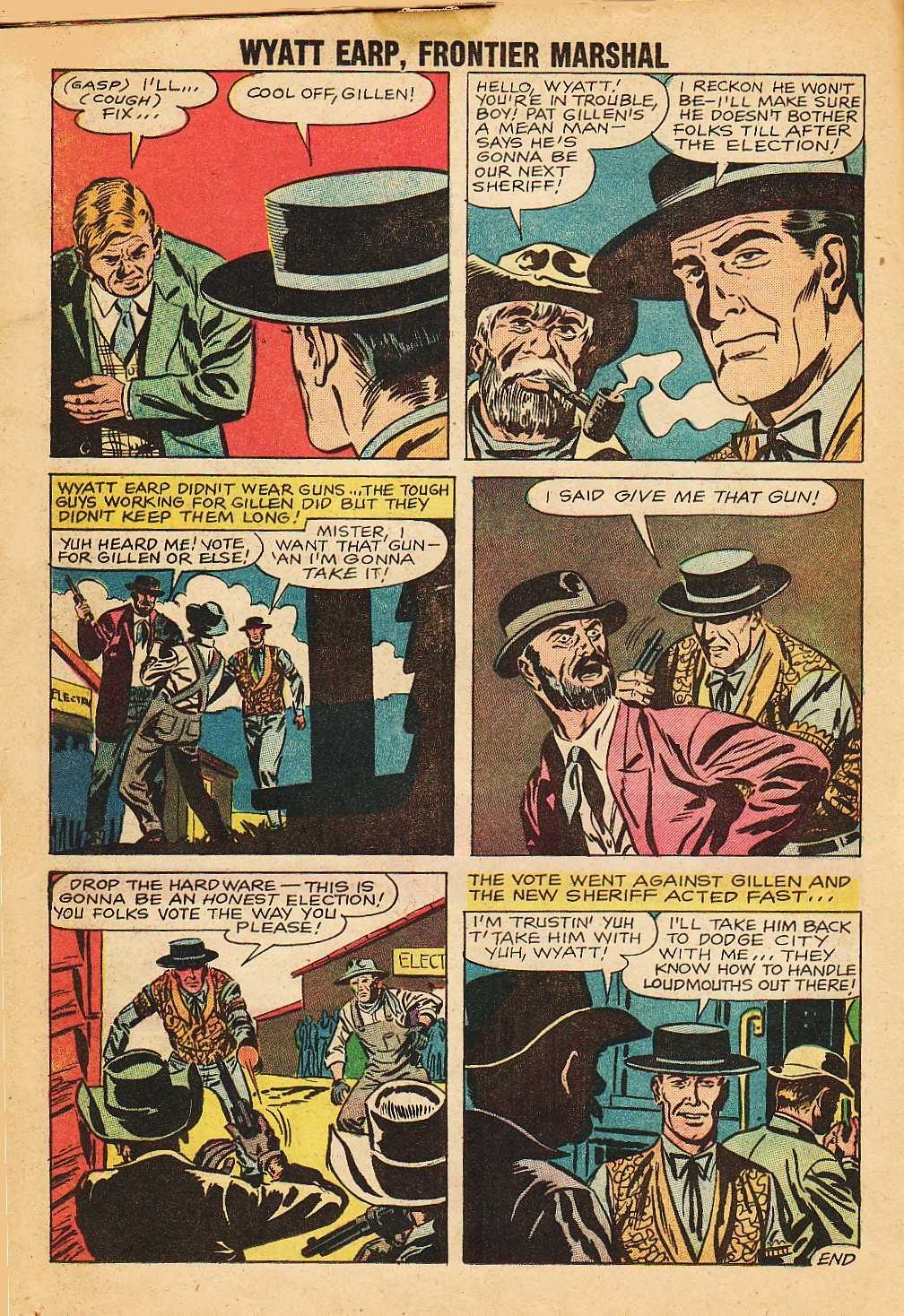 Read online Wyatt Earp Frontier Marshal comic -  Issue #24 - 16