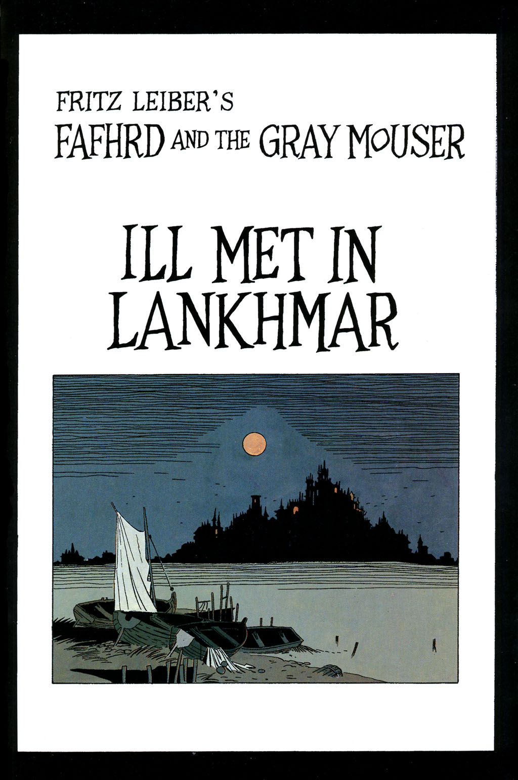 Read online Fafhrd and the Gray Mouser comic -  Issue #1 - 3