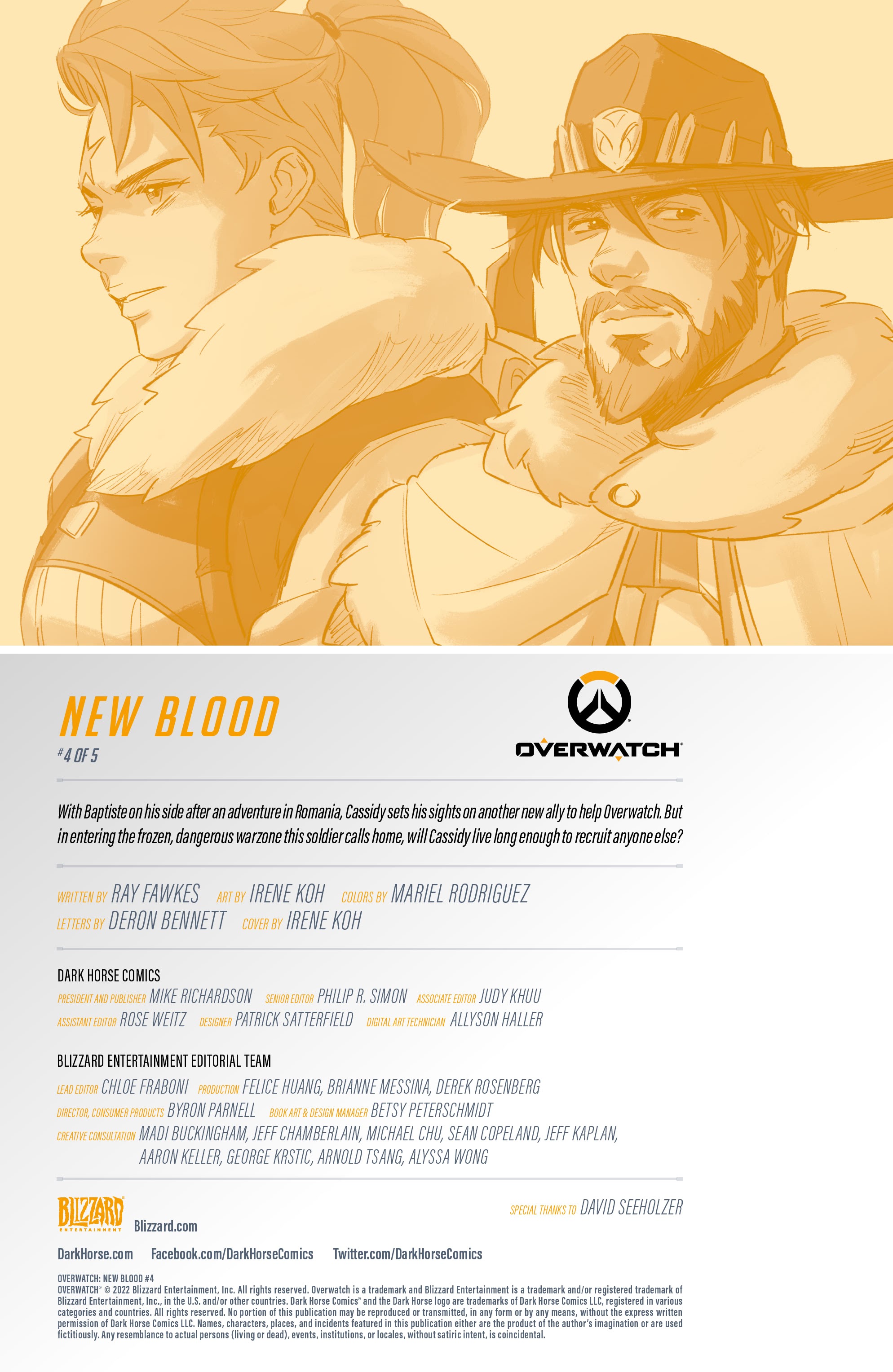 Read online Overwatch: New Blood comic -  Issue #4 - 2