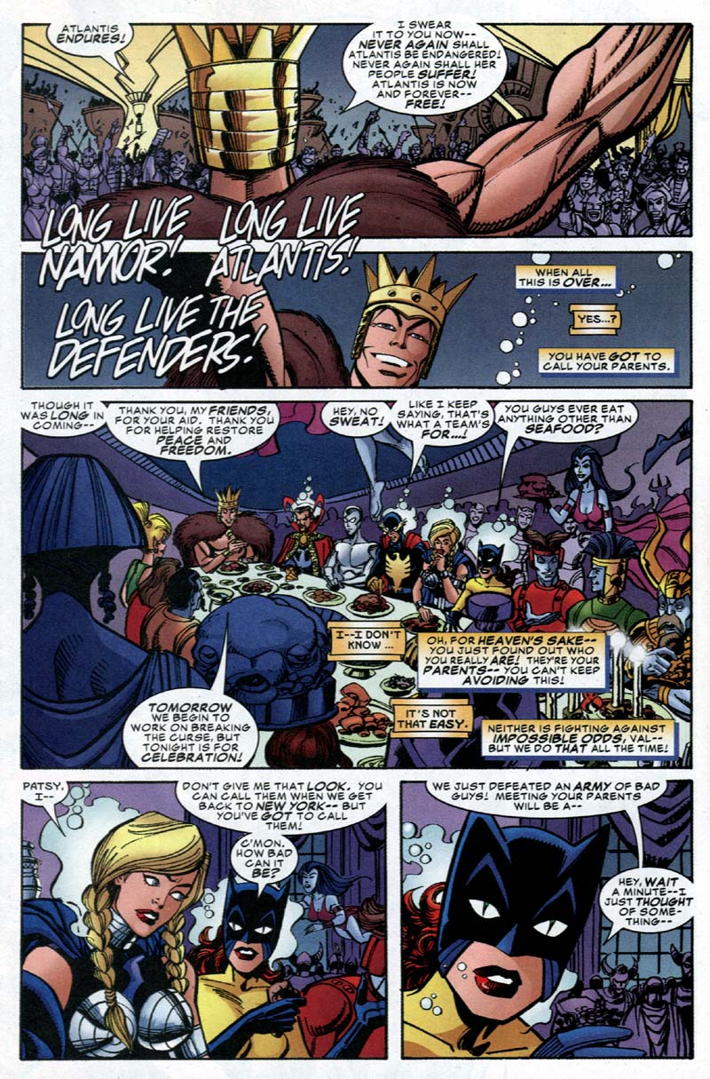 Read online Defenders (2001) comic -  Issue #11 - 21
