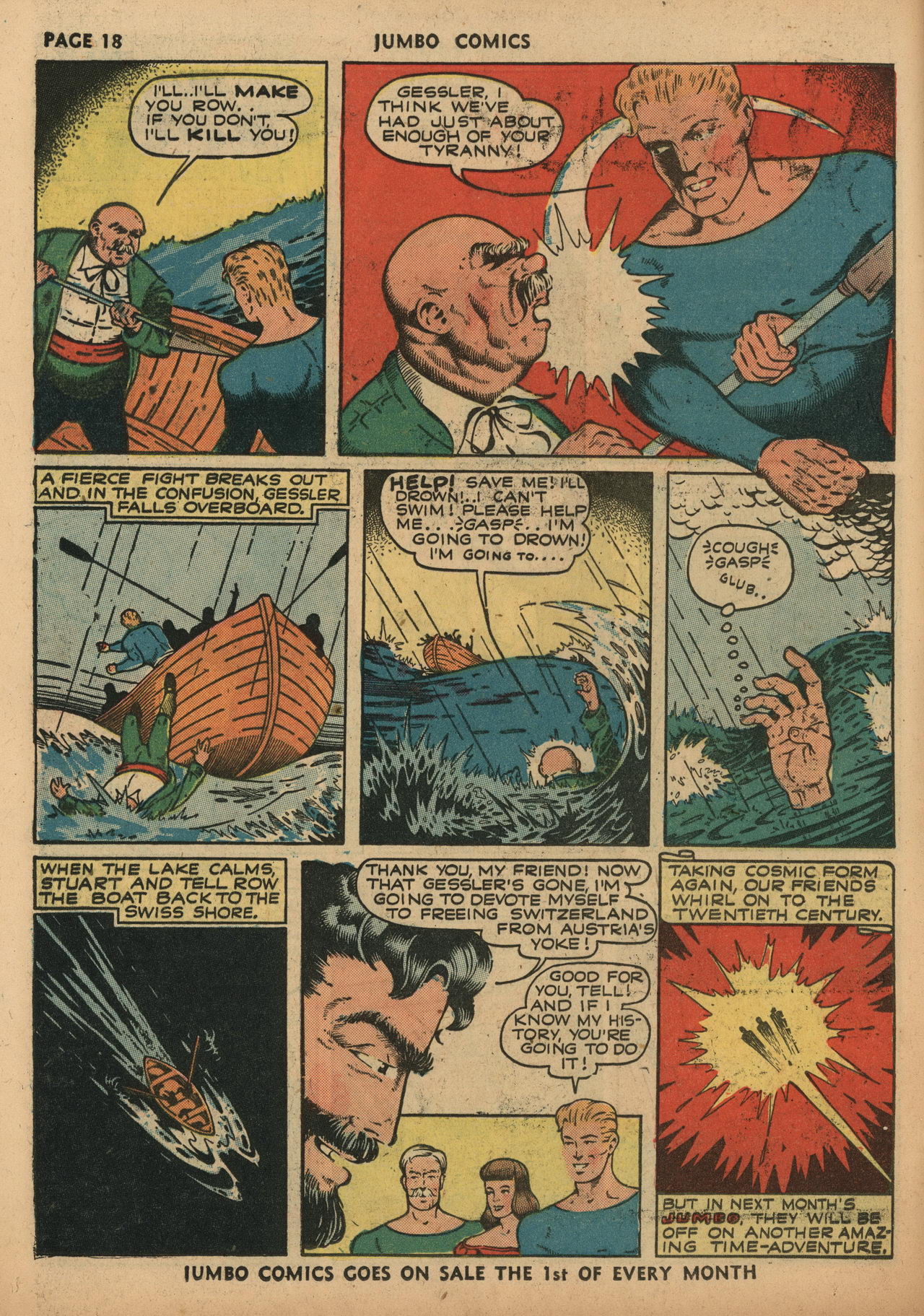 Read online Jumbo Comics comic -  Issue #37 - 20