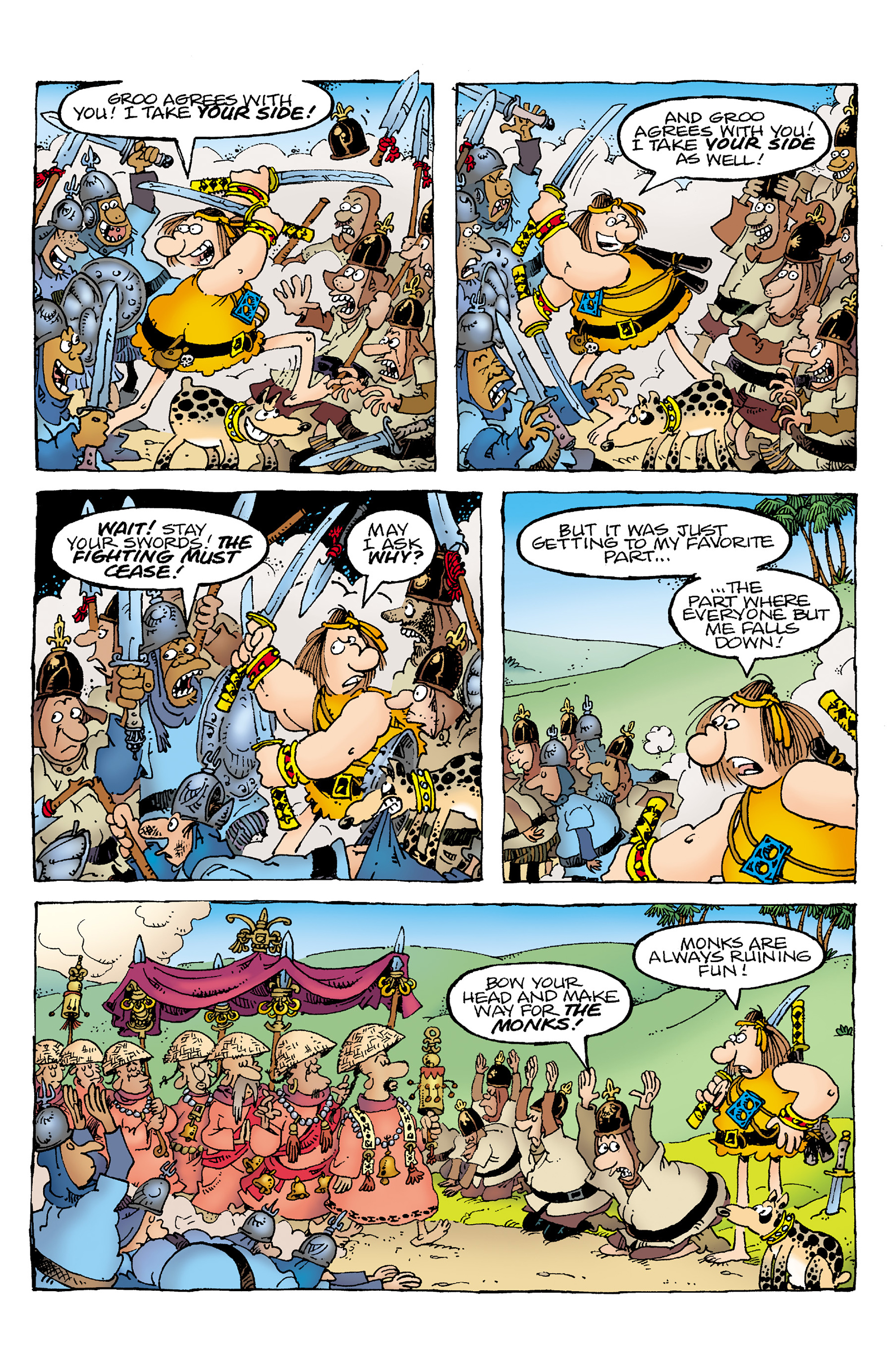 Read online Groo: Fray of the Gods comic -  Issue #1 - 10