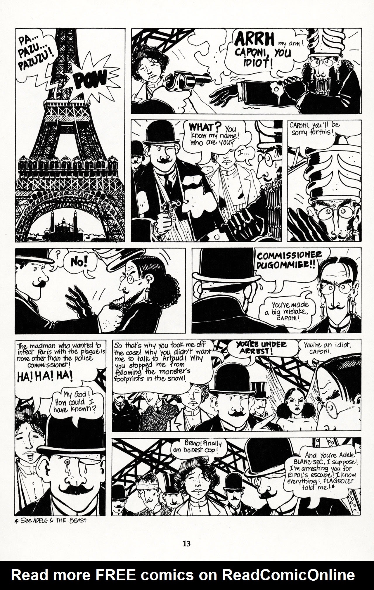 Read online The Extraordinary Adventures of Adele Blanc-Sec comic -  Issue #2 - 44