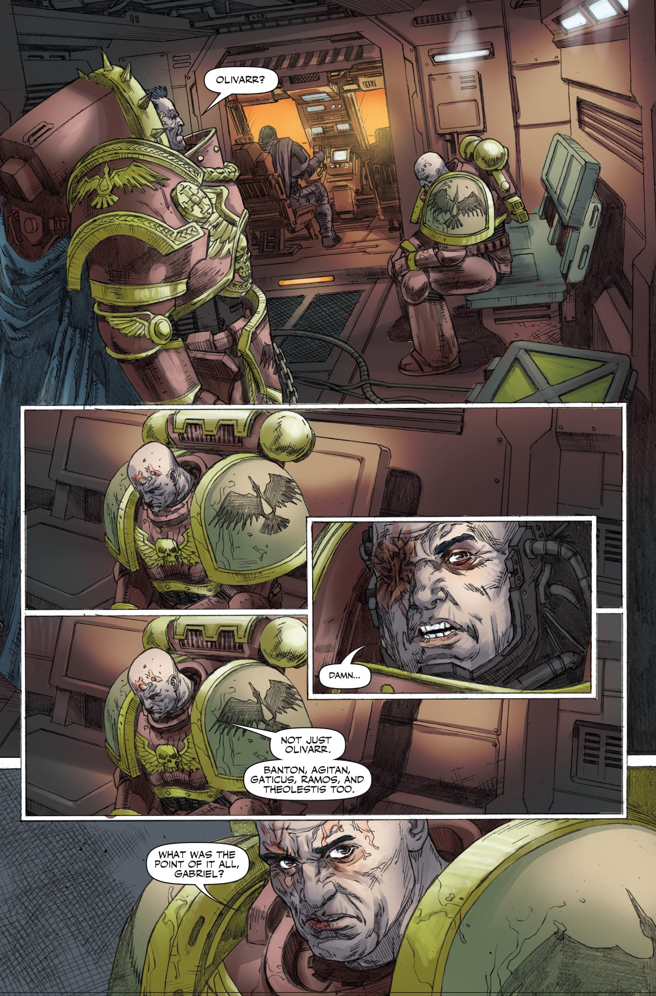 Read online Warhammer 40,000: Dawn of War comic -  Issue #4 - 25