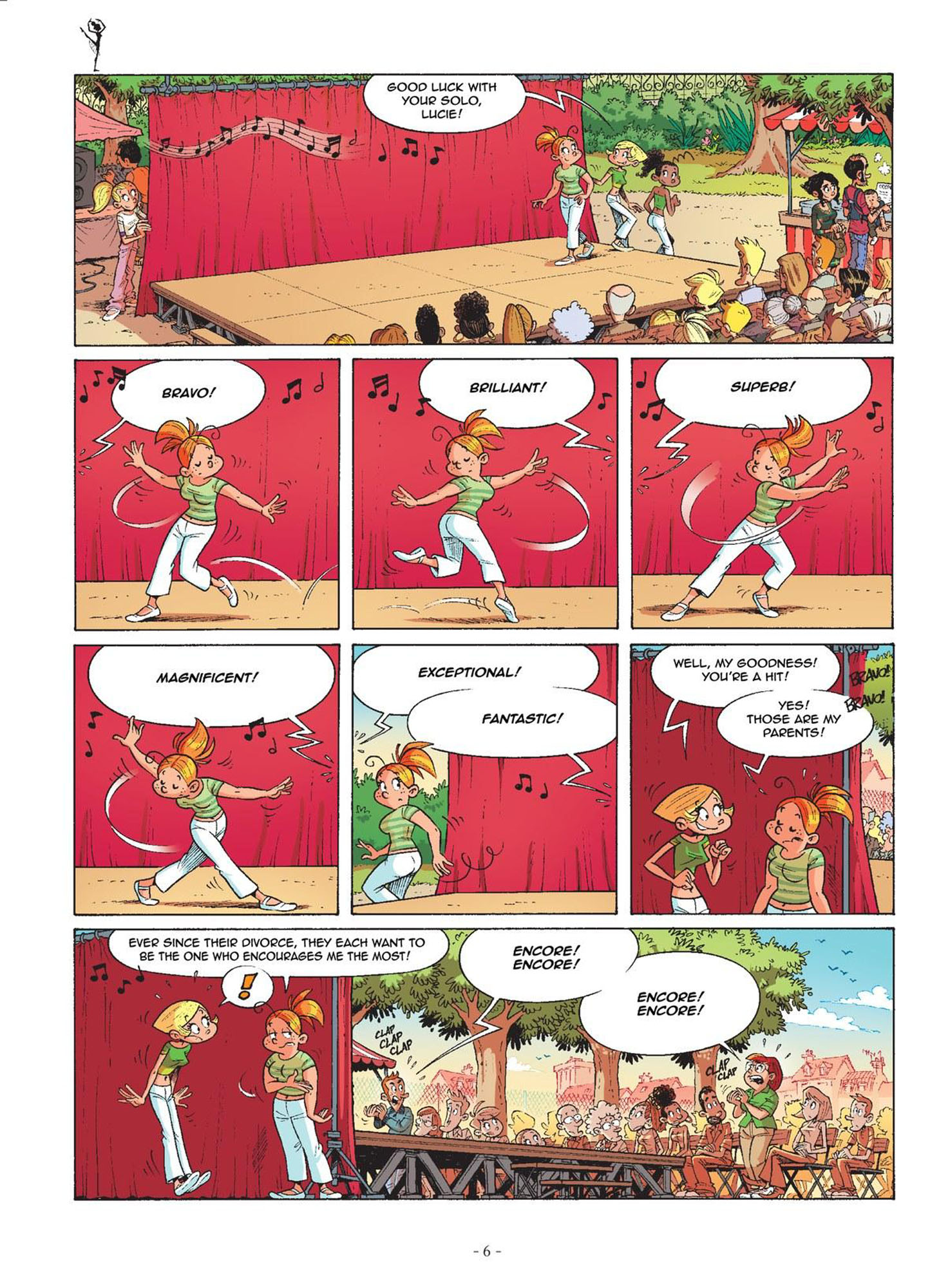 Read online Dance Class comic -  Issue #3 - 8