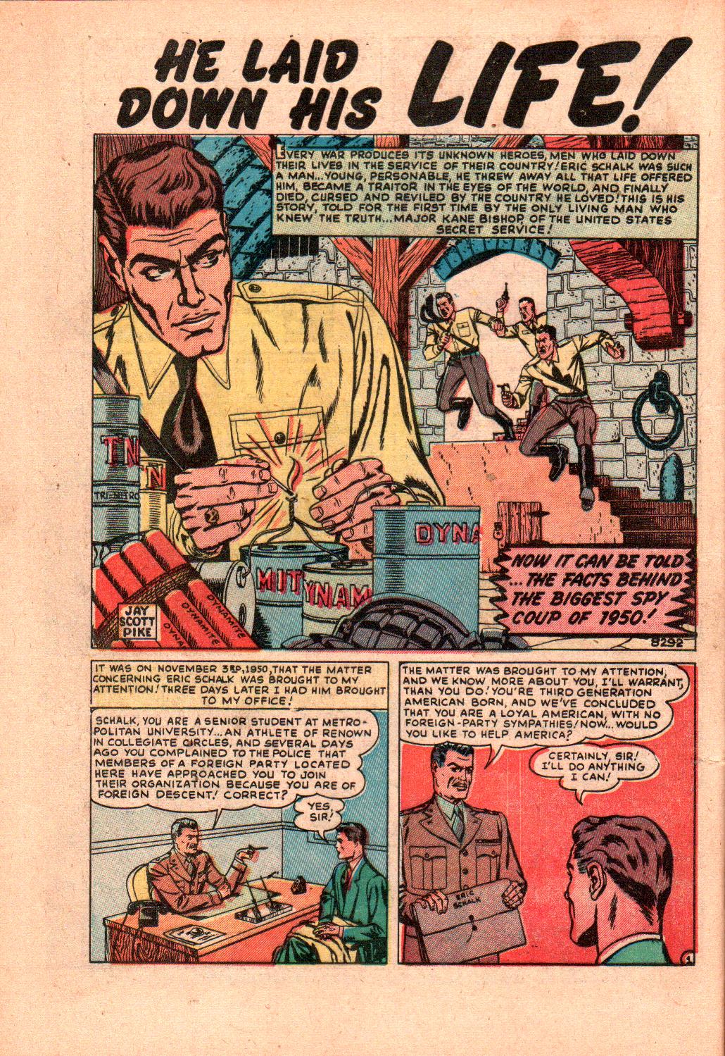 Read online Kent Blake of the Secret Service comic -  Issue #2 - 16