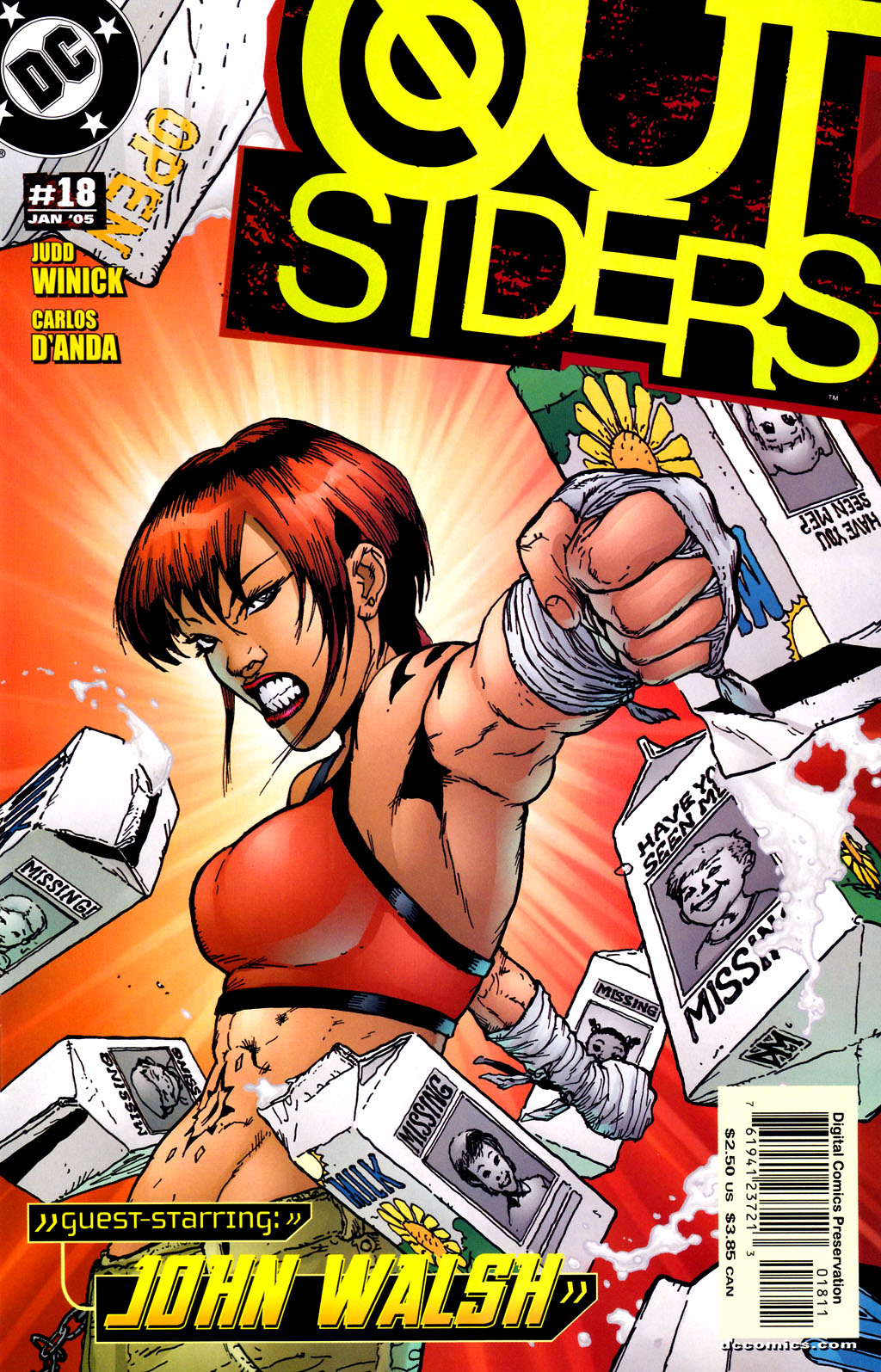 Read online Outsiders (2003) comic -  Issue #18 - 1