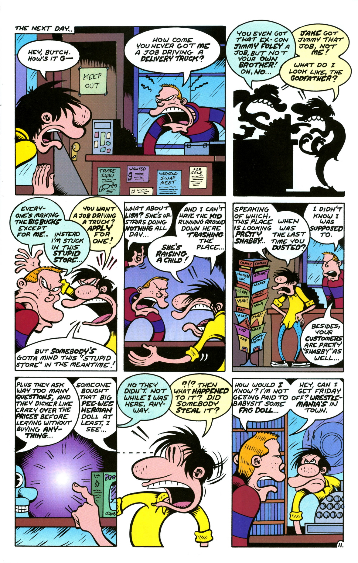 Read online Hate comic -  Issue # _Annual 4 - 12