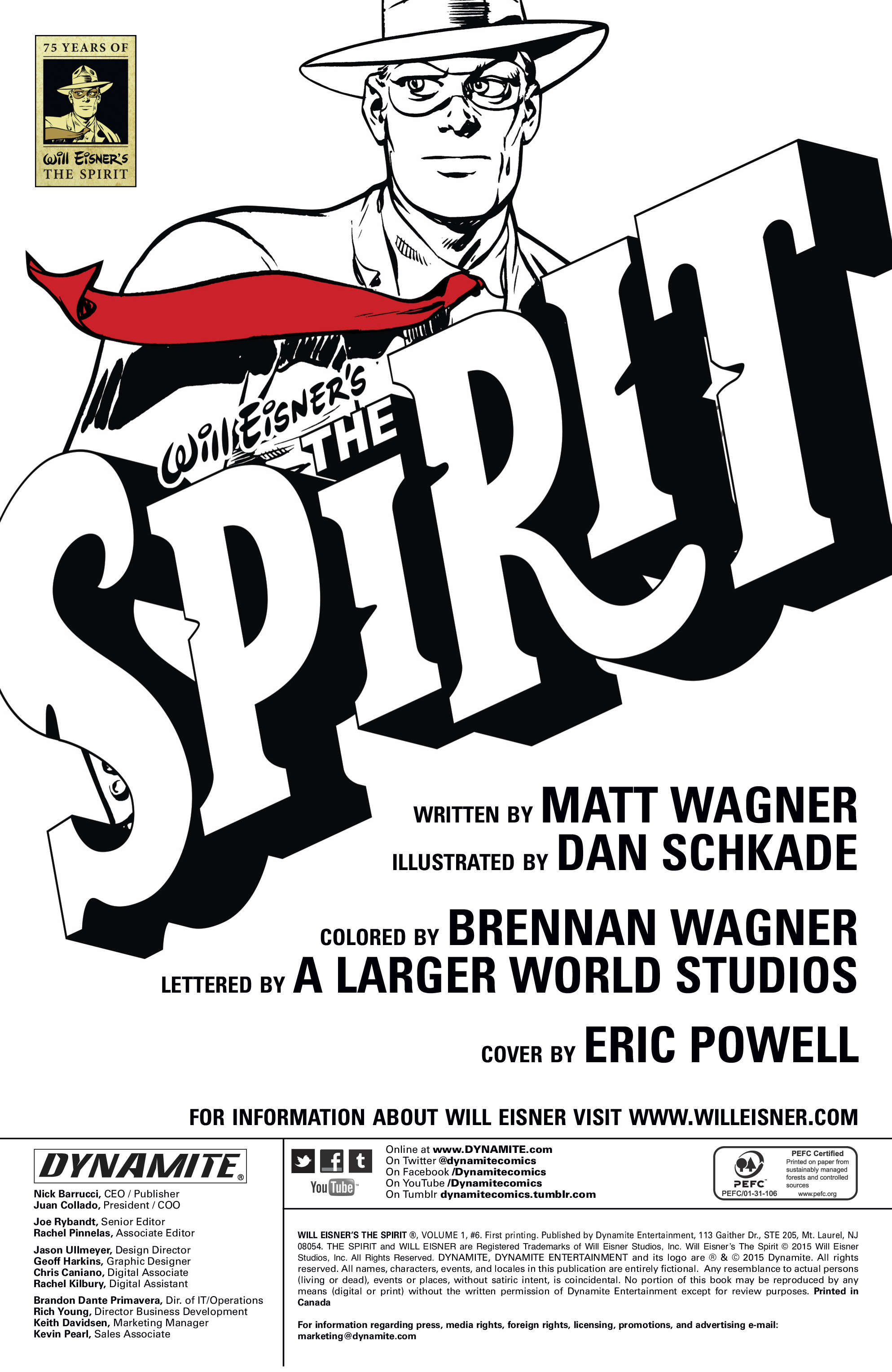 Read online Will Eisner's The Spirit comic -  Issue #6 - 2