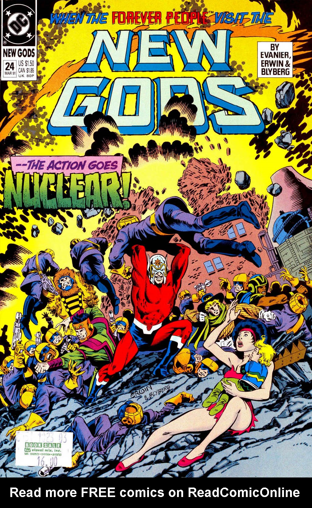 Read online The New Gods (1989) comic -  Issue #24 - 1