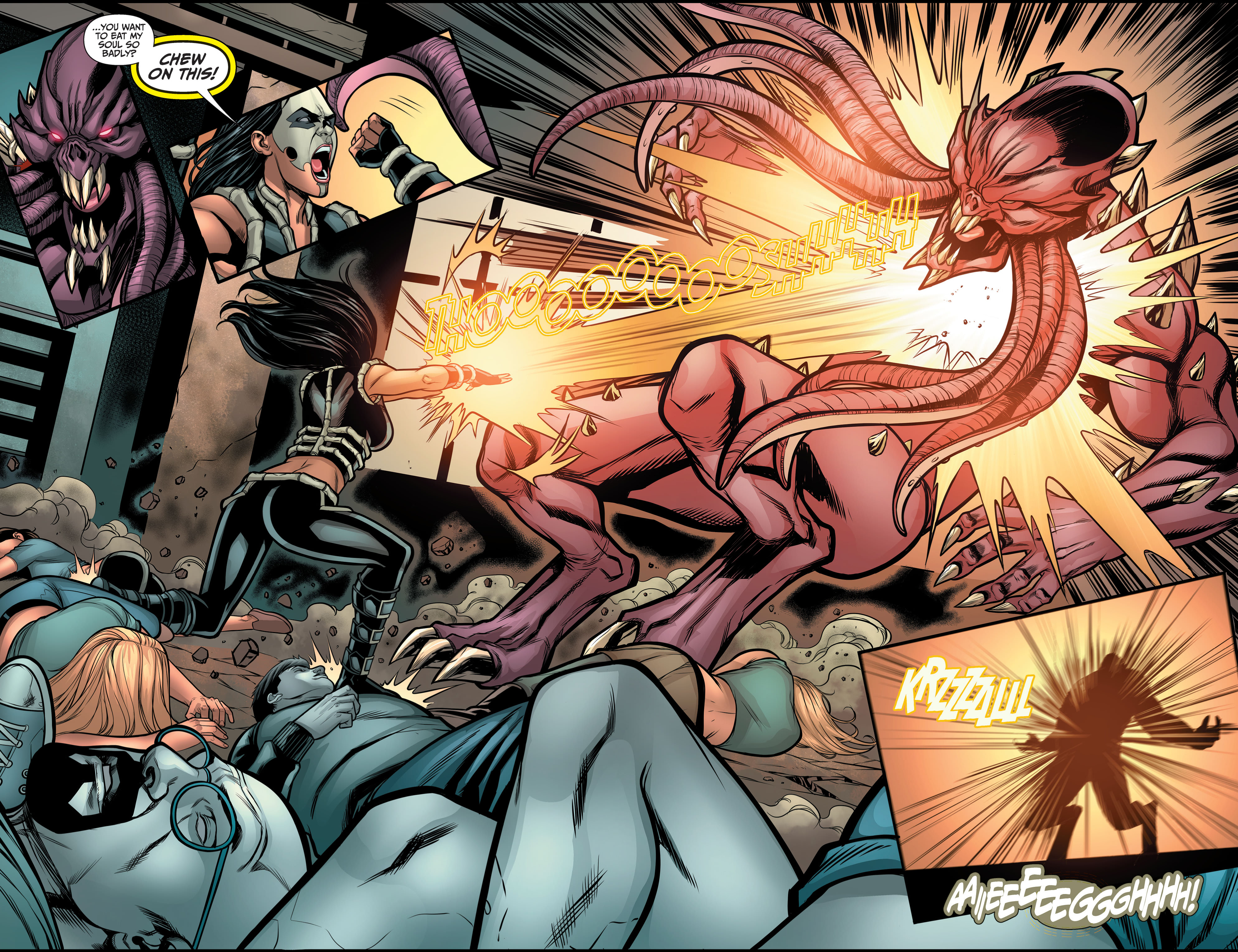 Read online Mystere Annual: Spawn of the Abyss comic -  Issue # Full - 57