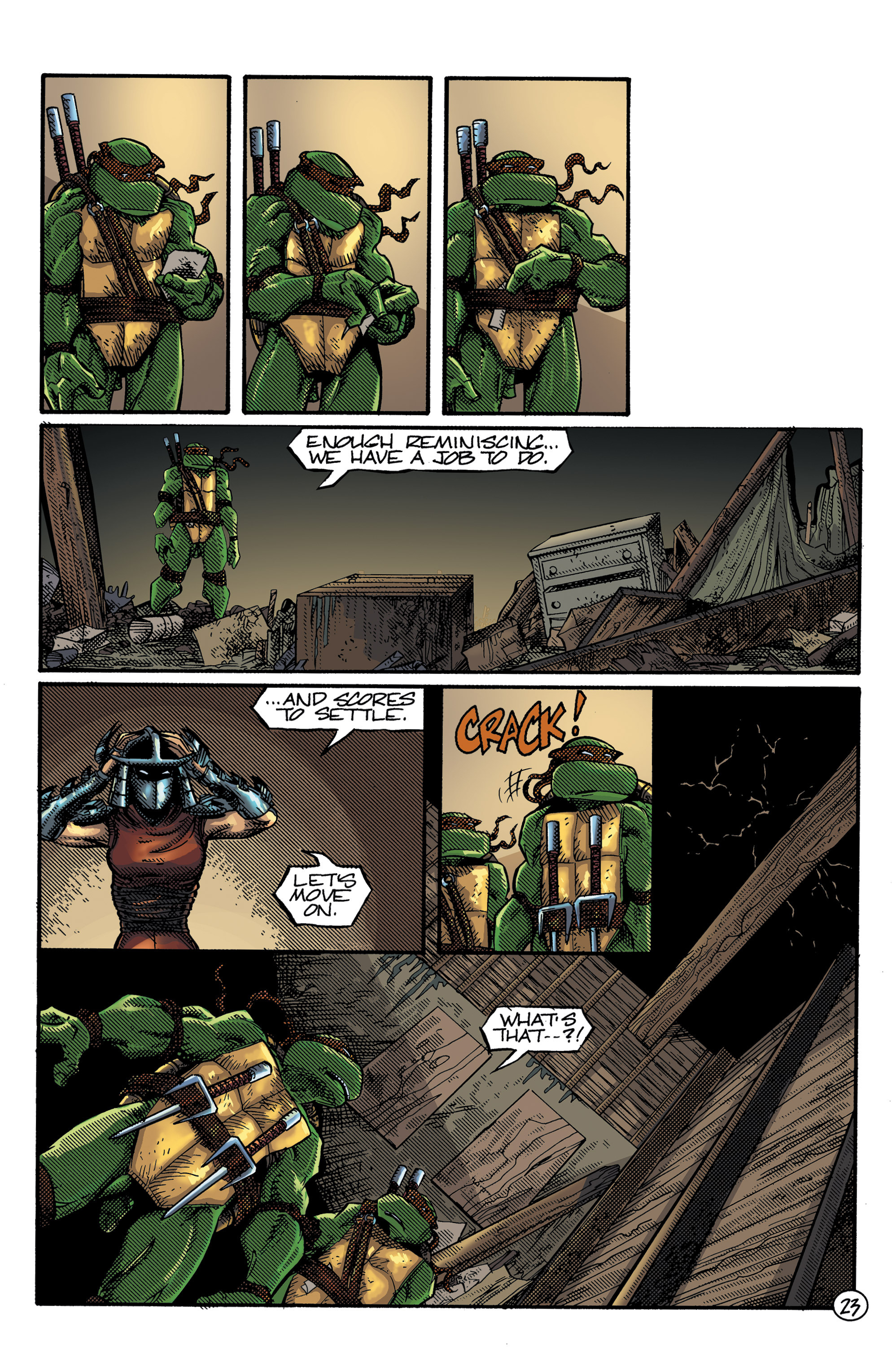 Read online Teenage Mutant Ninja Turtles Color Classics (2015) comic -  Issue #12 - 25