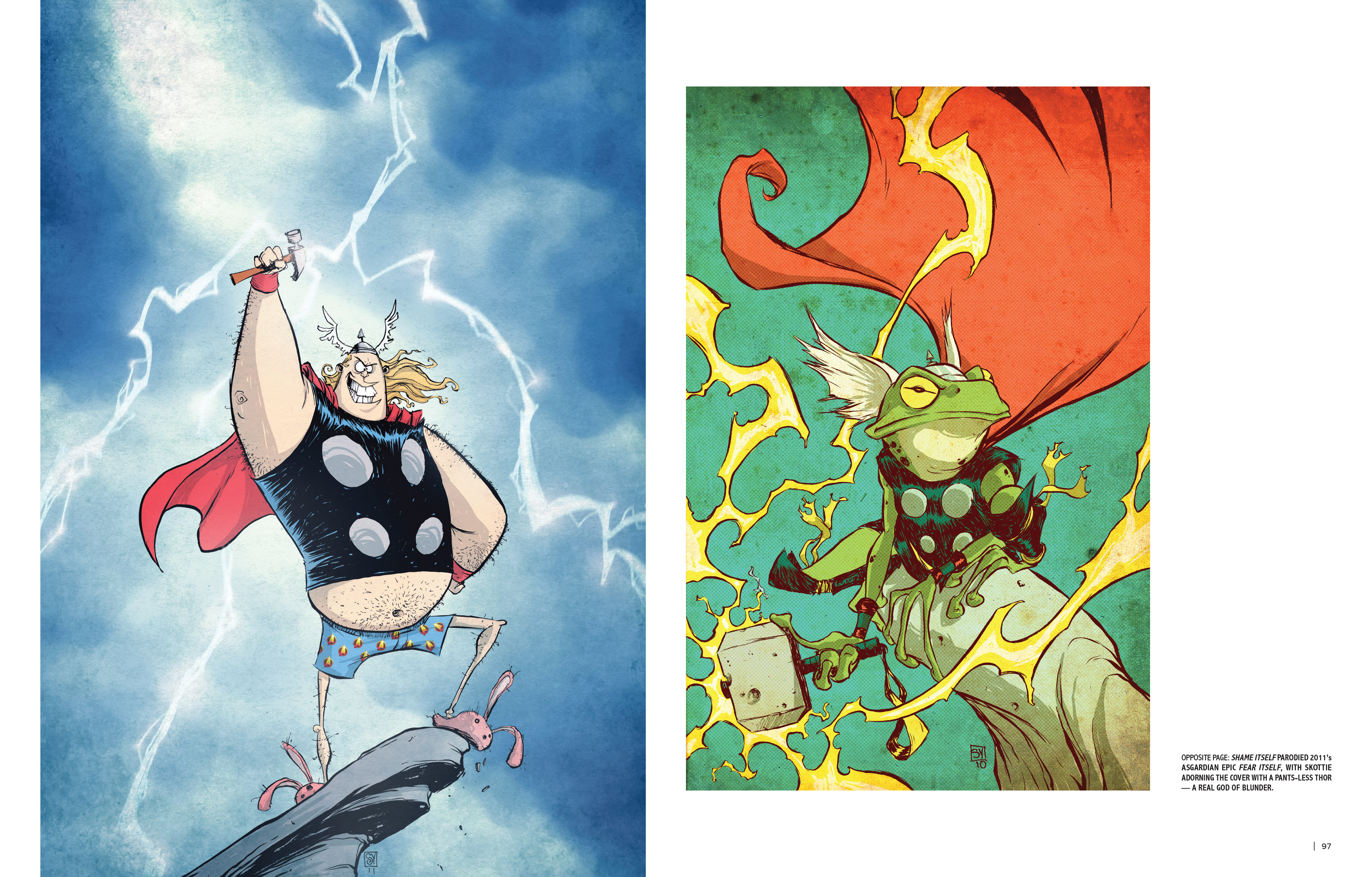 Read online The Marvel Art of Skottie Young comic -  Issue # TPB - 50
